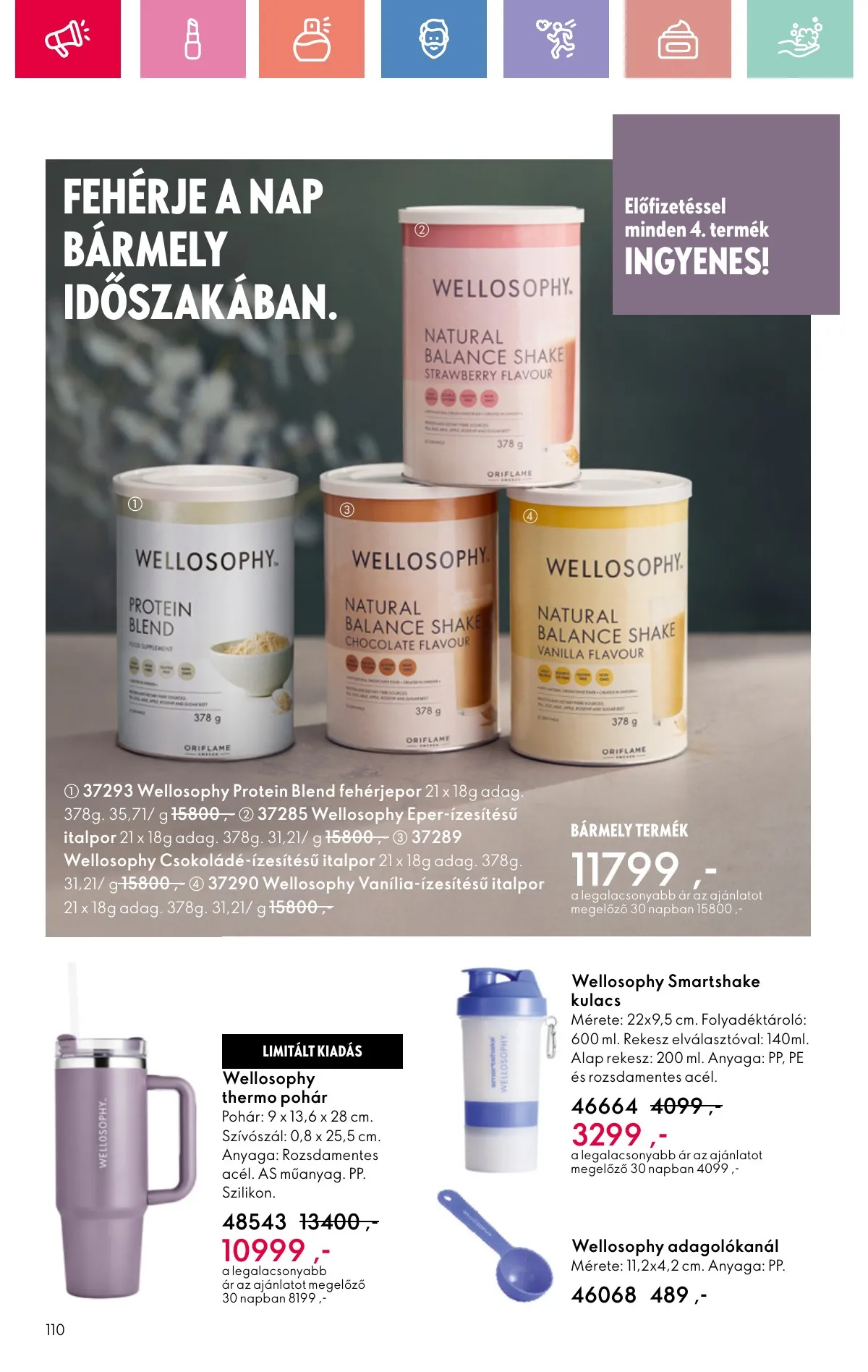 Oriflame akciós újság 08.17–09.06 – 110. oldal