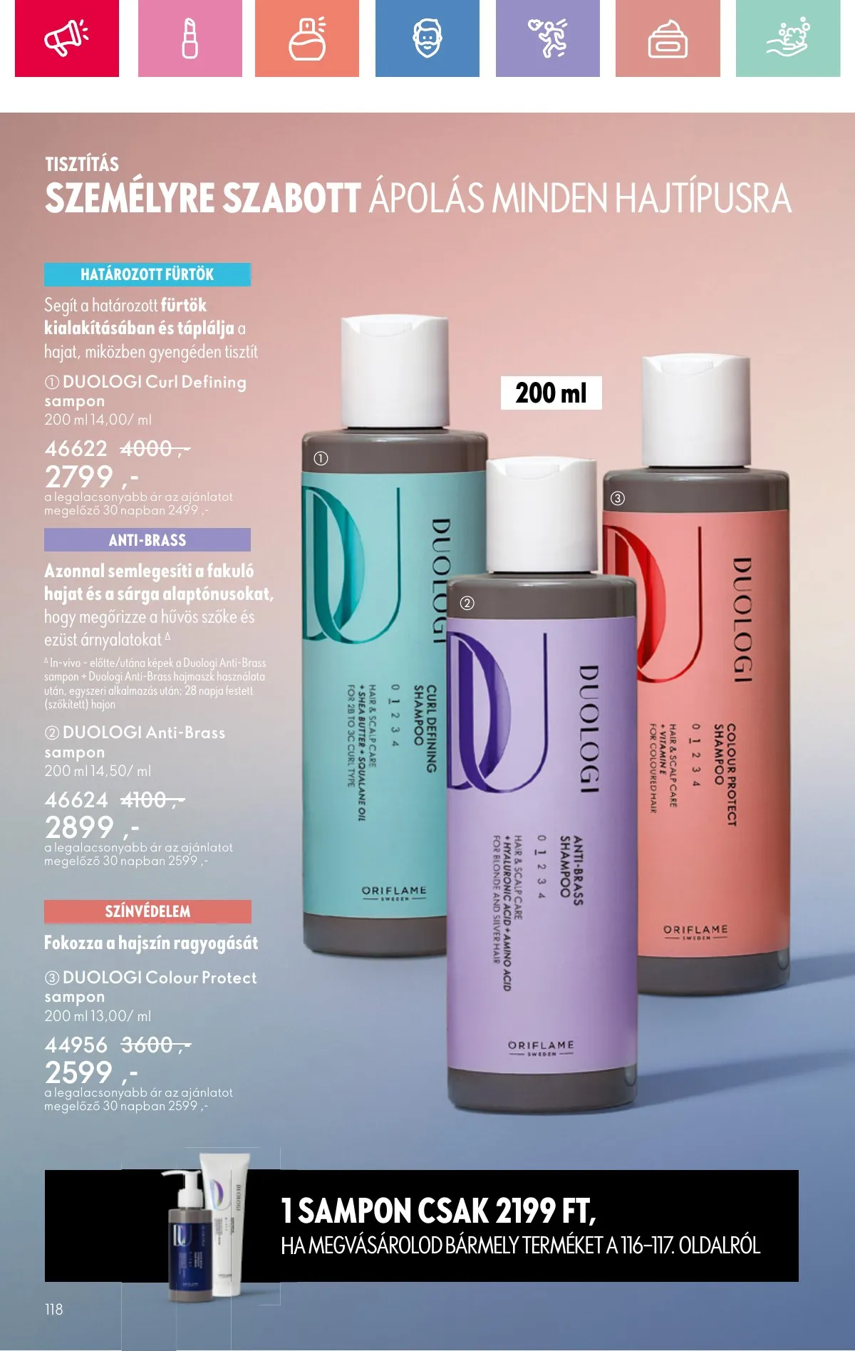 Oriflame akciós újság 08.17–09.06 – 118. oldal