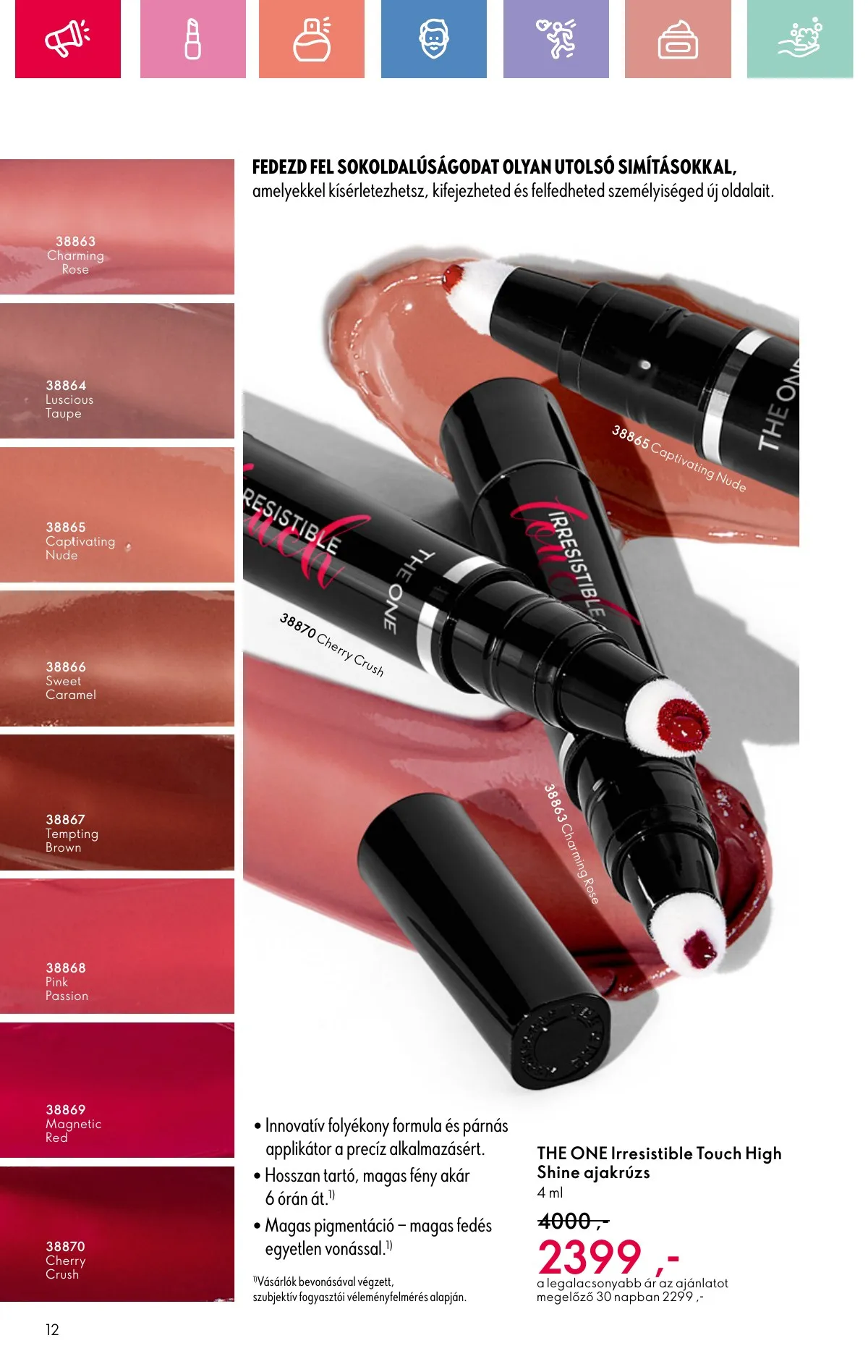 Oriflame akciós újság 08.17–09.06 – 12. oldal