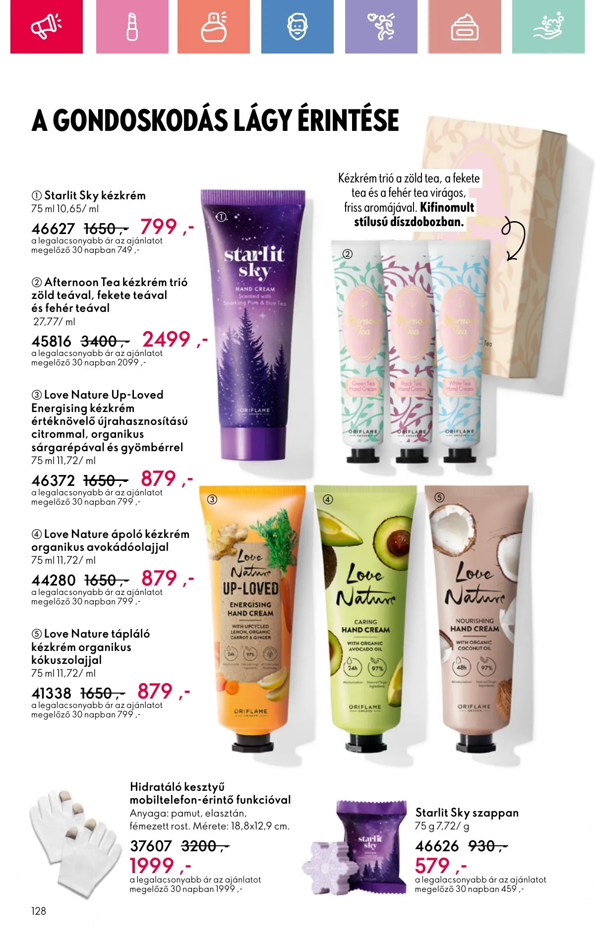 Oriflame akciós újság 08.17–09.06 – 128. oldal