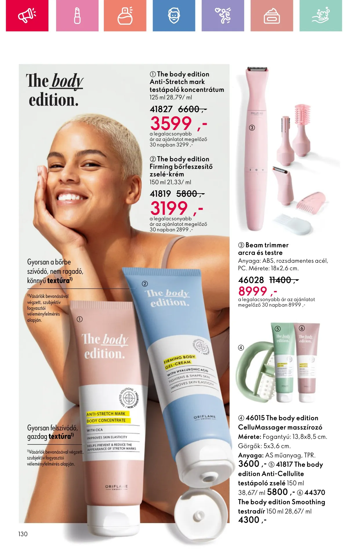 Oriflame akciós újság 08.17–09.06 – 130. oldal