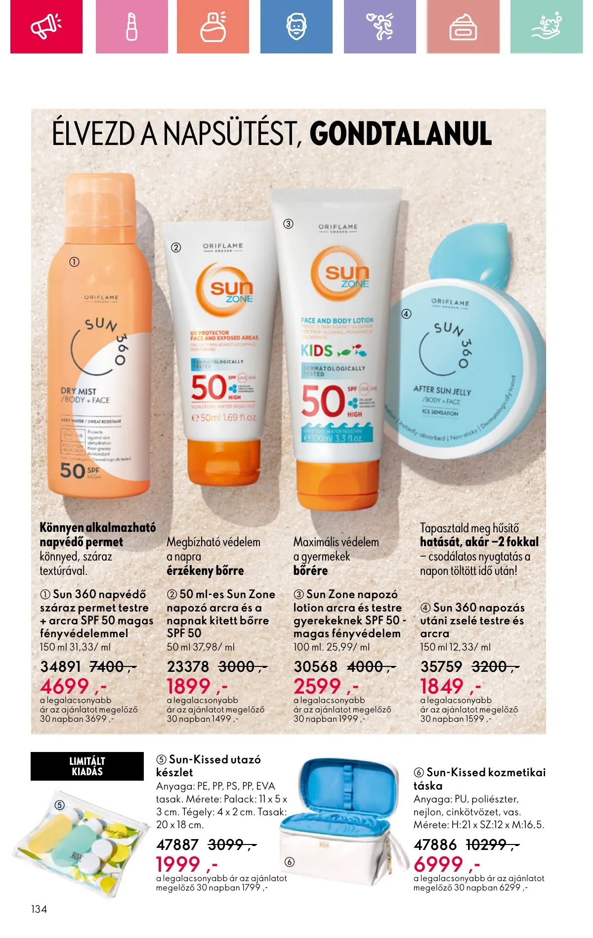 Oriflame akciós újság 08.17–09.06 – 134. oldal
