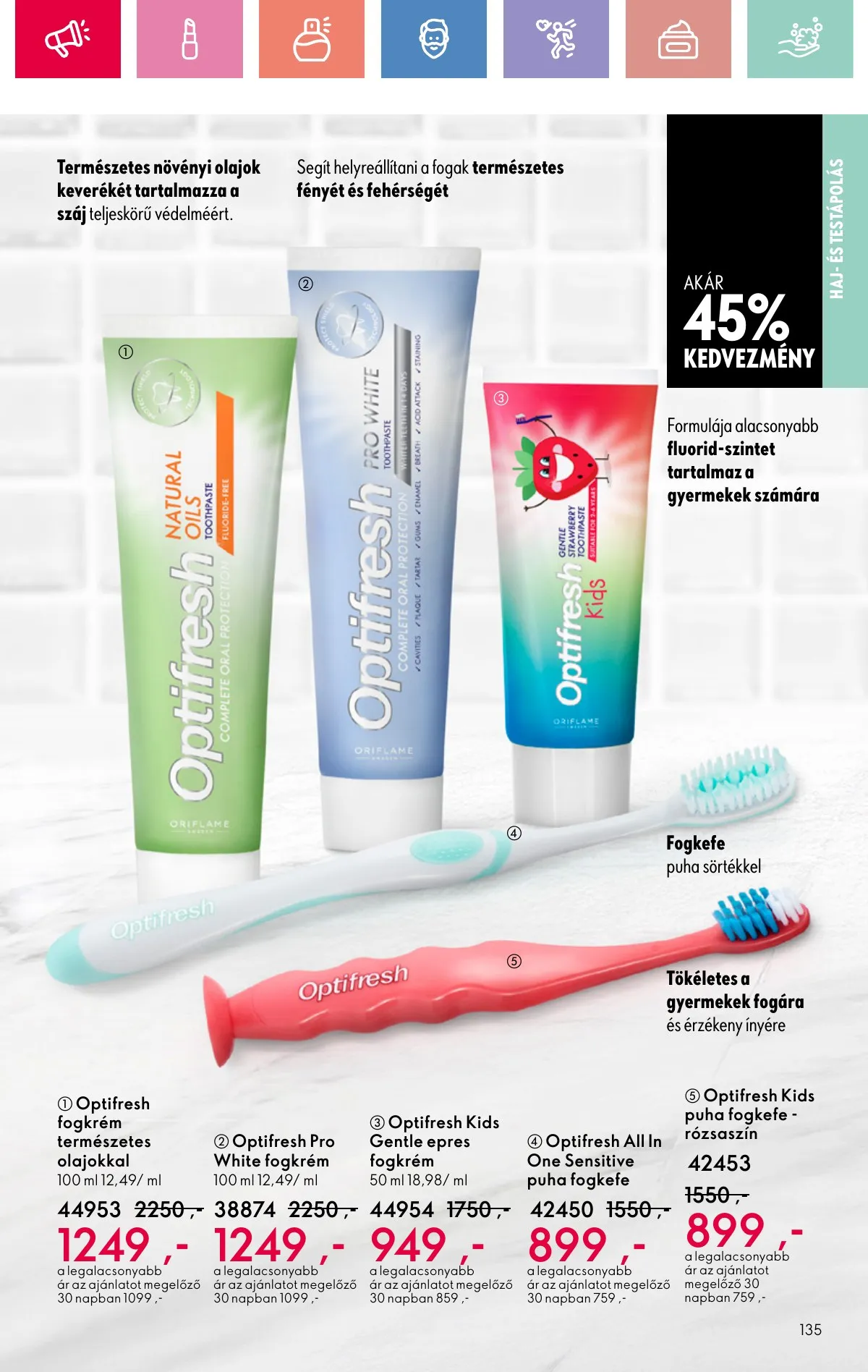 Oriflame akciós újság 08.17–09.06 – 135. oldal