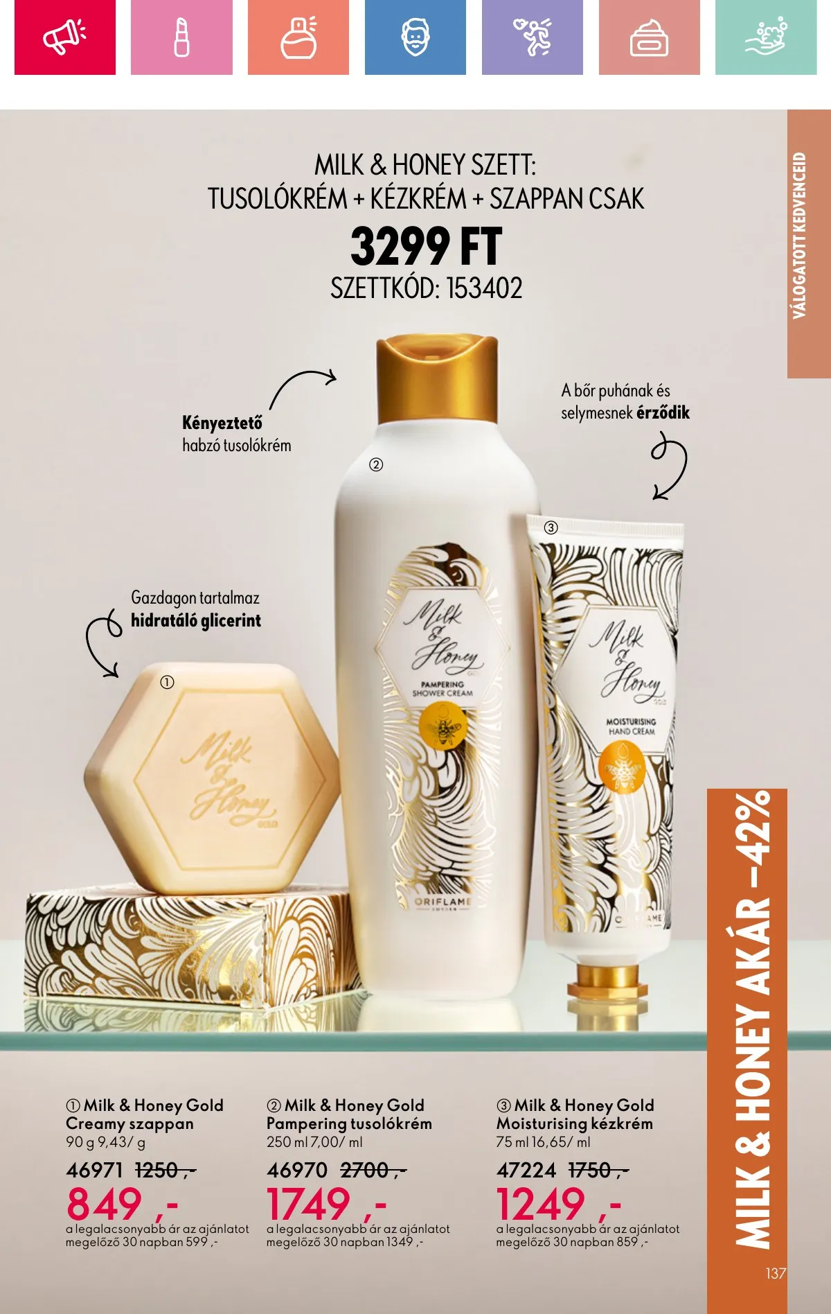 Oriflame akciós újság 08.17–09.06 – 137. oldal