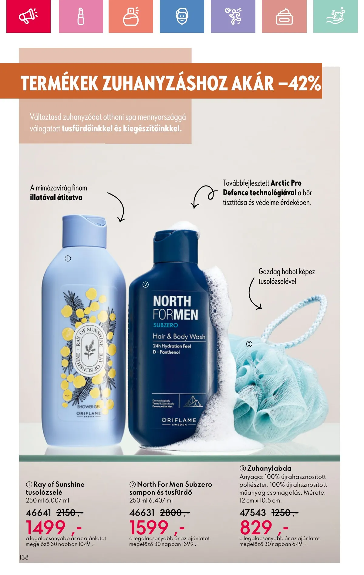 Oriflame akciós újság 08.17–09.06 – 138. oldal
