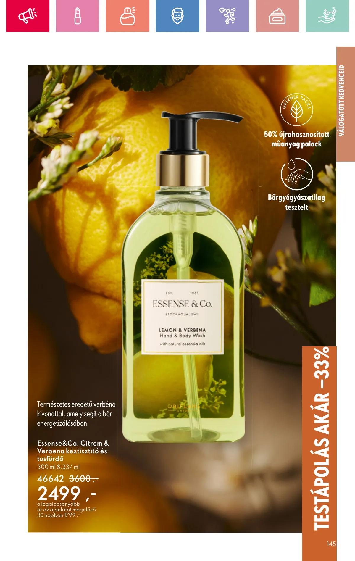 Oriflame akciós újság 08.17–09.06 – 145. oldal