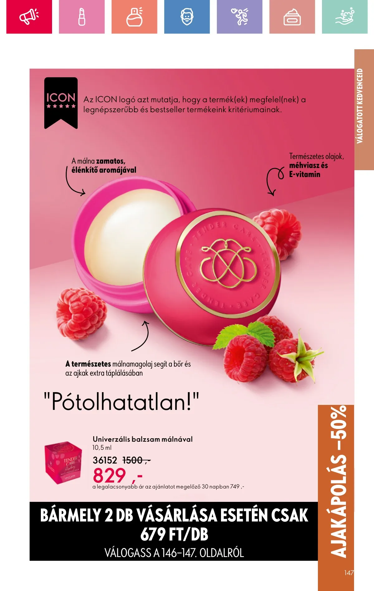 Oriflame akciós újság 08.17–09.06 – 147. oldal