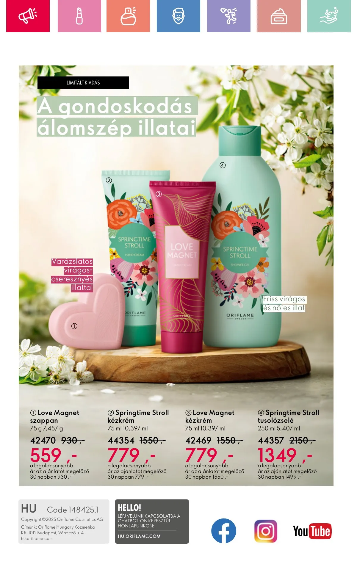 Oriflame akciós újság 08.17–09.06 – 148. oldal