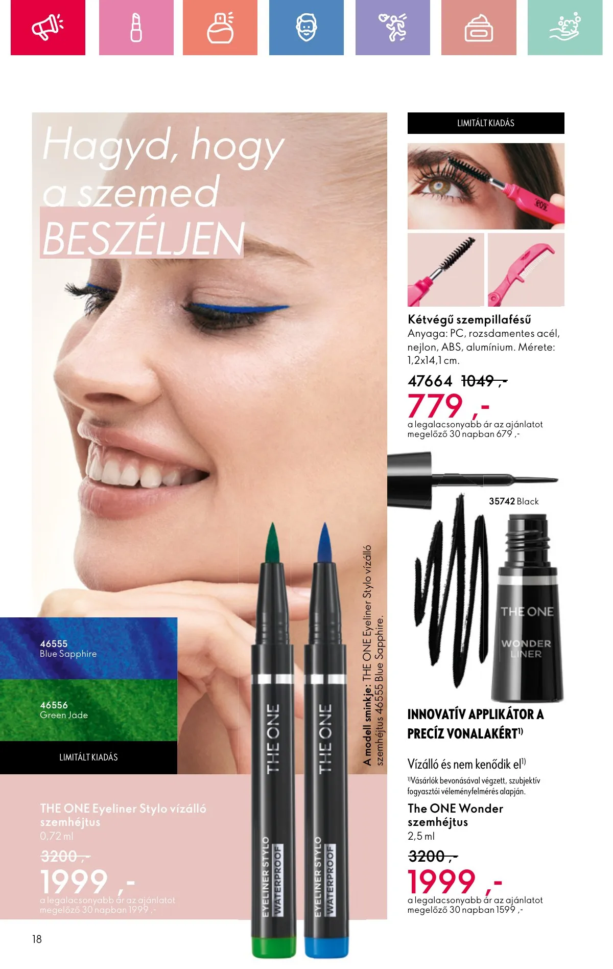 Oriflame akciós újság 08.17–09.06 – 18. oldal