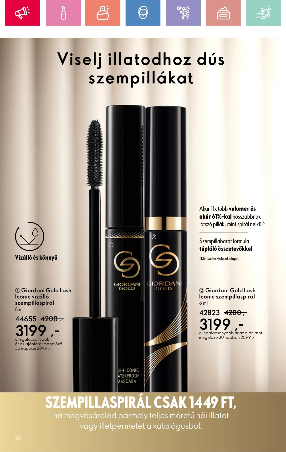 Oriflame akciós újság 08.17–09.06 – 22. oldal
