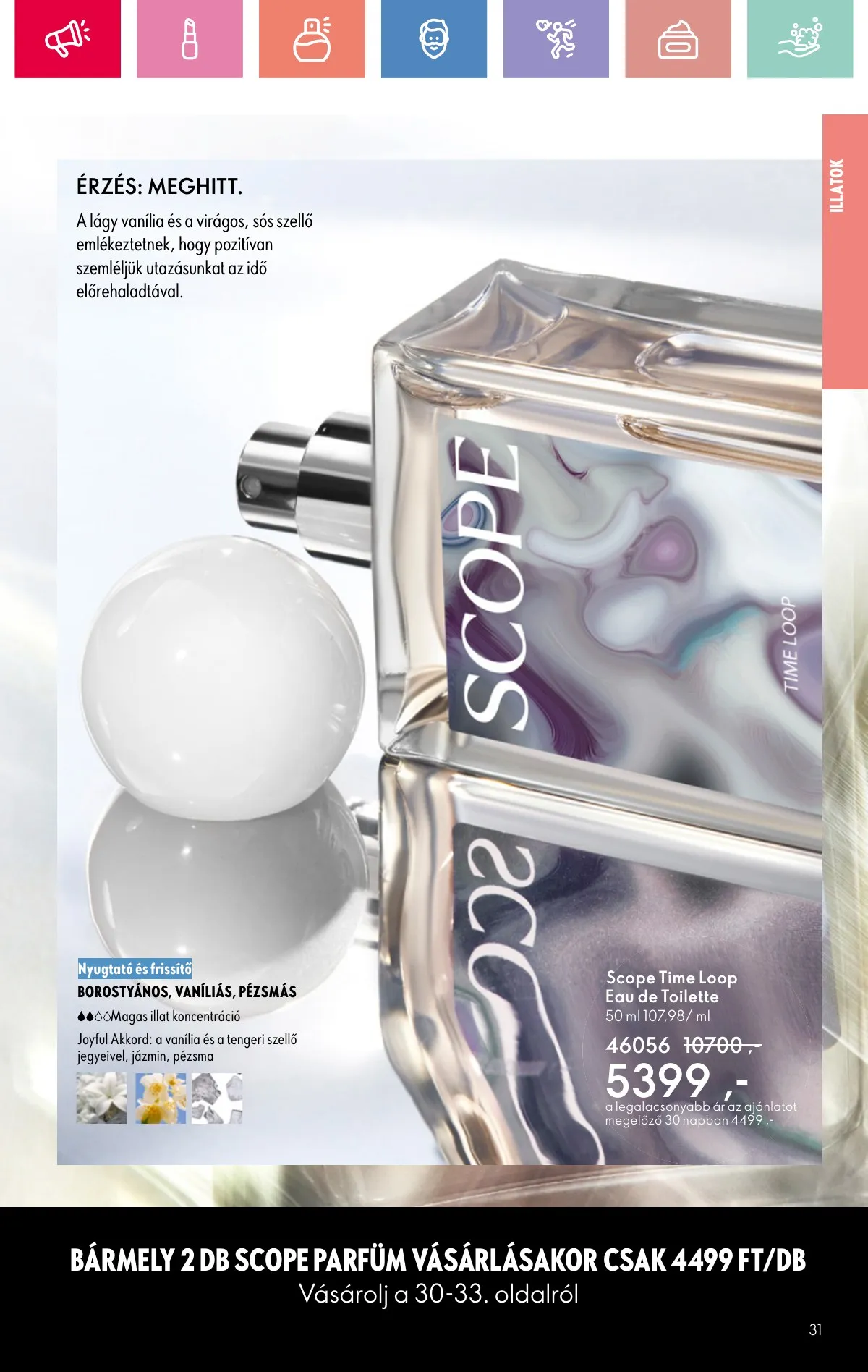 Oriflame akciós újság 08.17–09.06 – 31. oldal