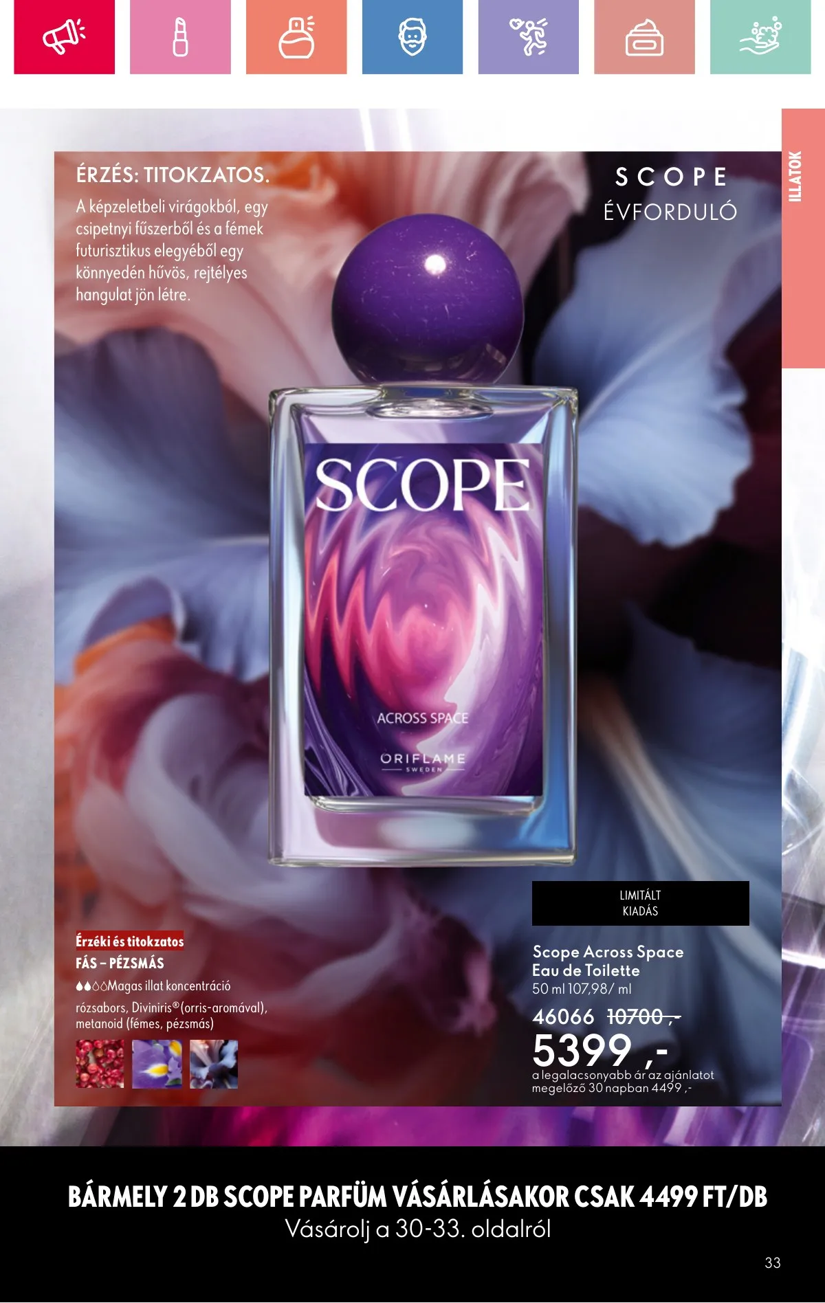 Oriflame akciós újság 08.17–09.06 – 33. oldal
