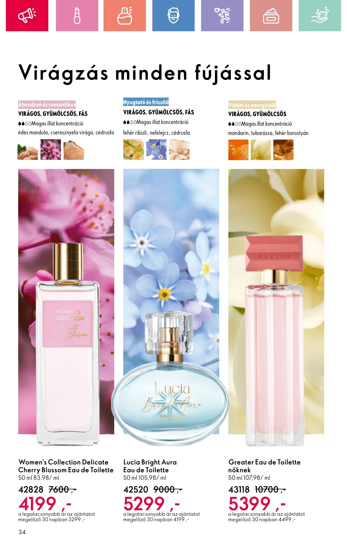Oriflame akciós újság 08.17–09.06 – 34. oldal