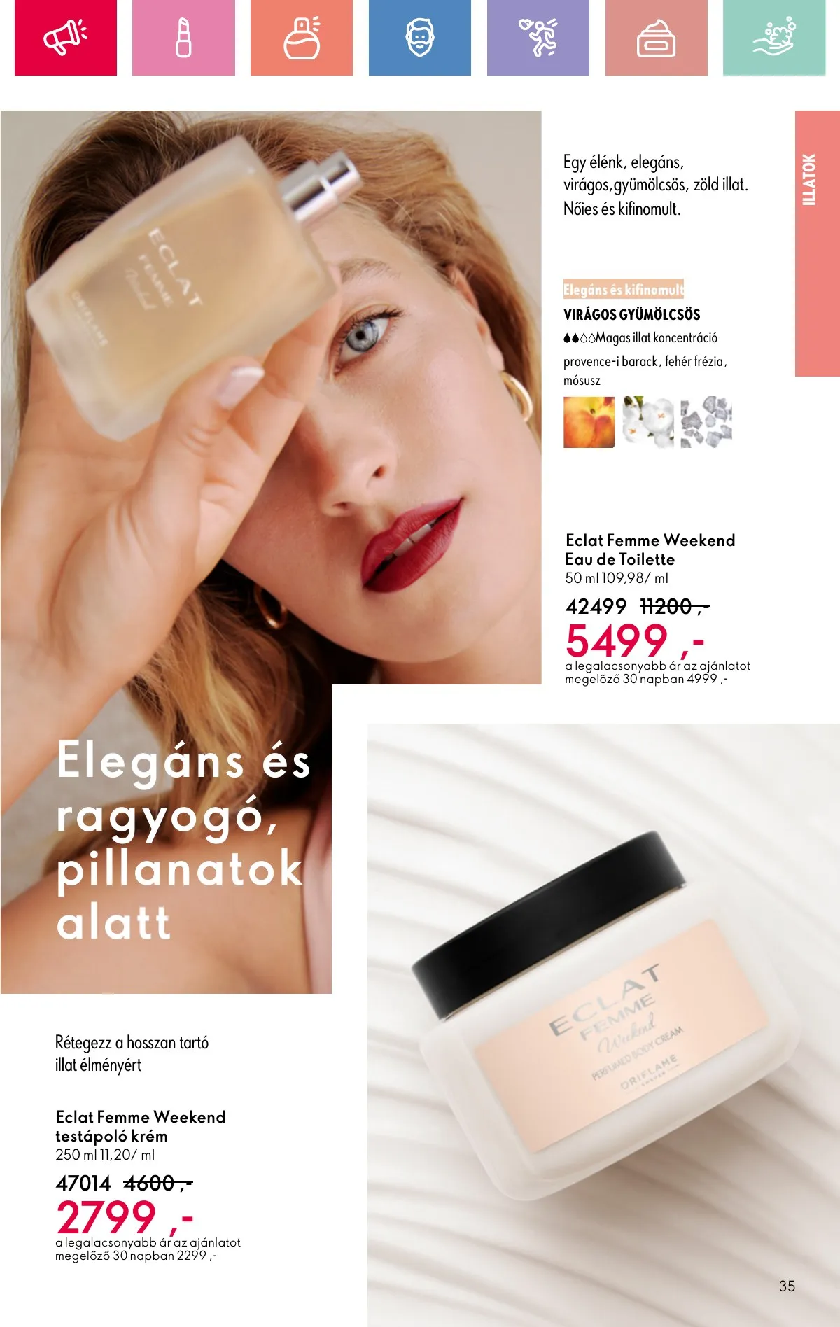 Oriflame akciós újság 08.17–09.06 – 35. oldal