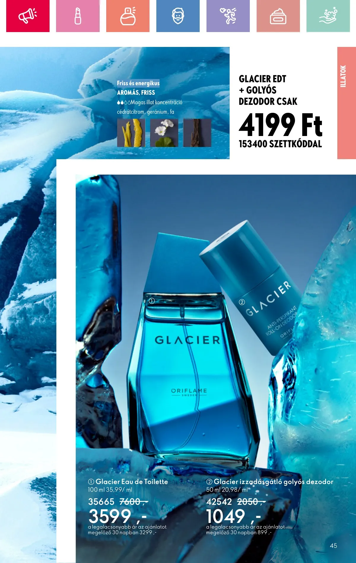 Oriflame akciós újság 08.17–09.06 – 45. oldal