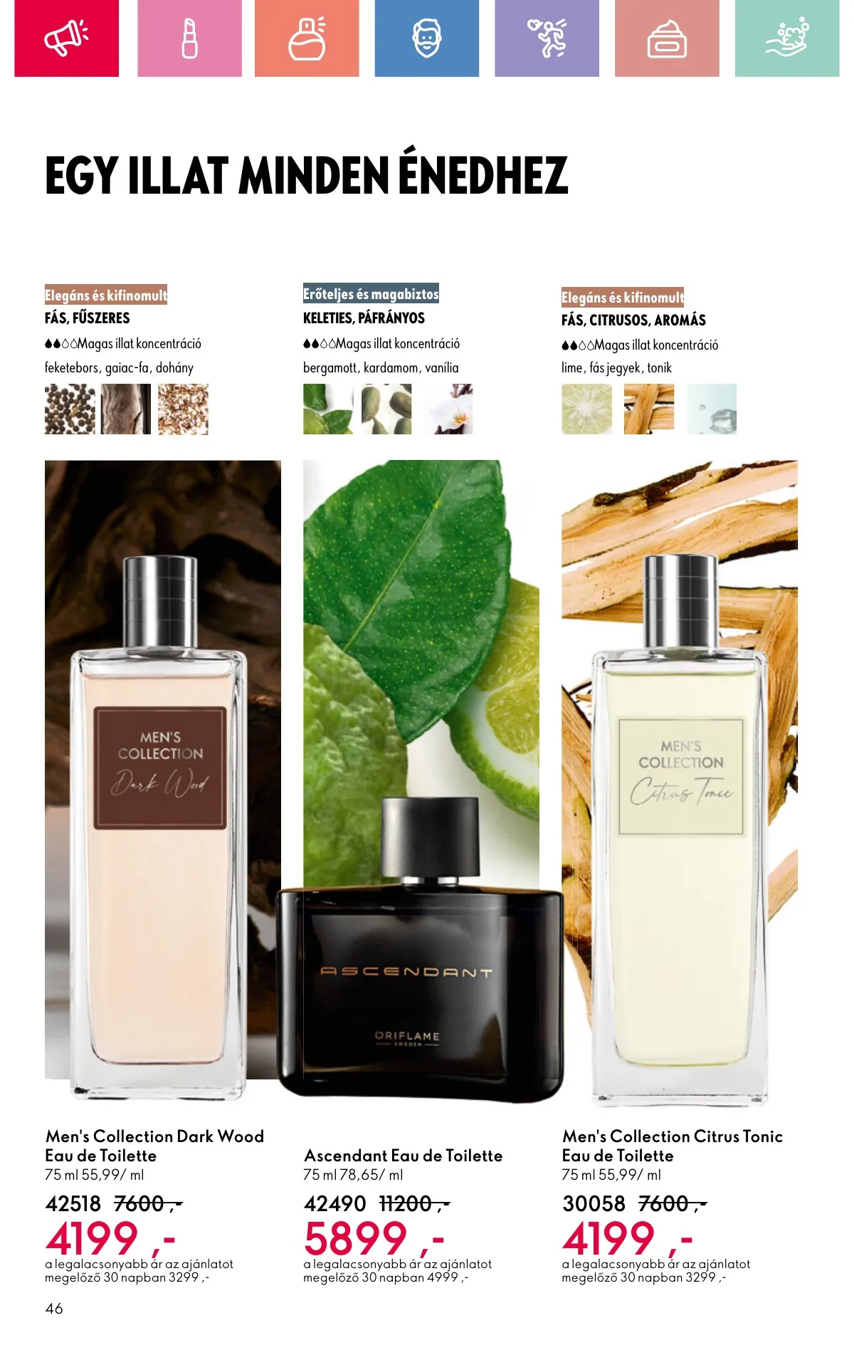 Oriflame akciós újság 08.17–09.06 – 46. oldal