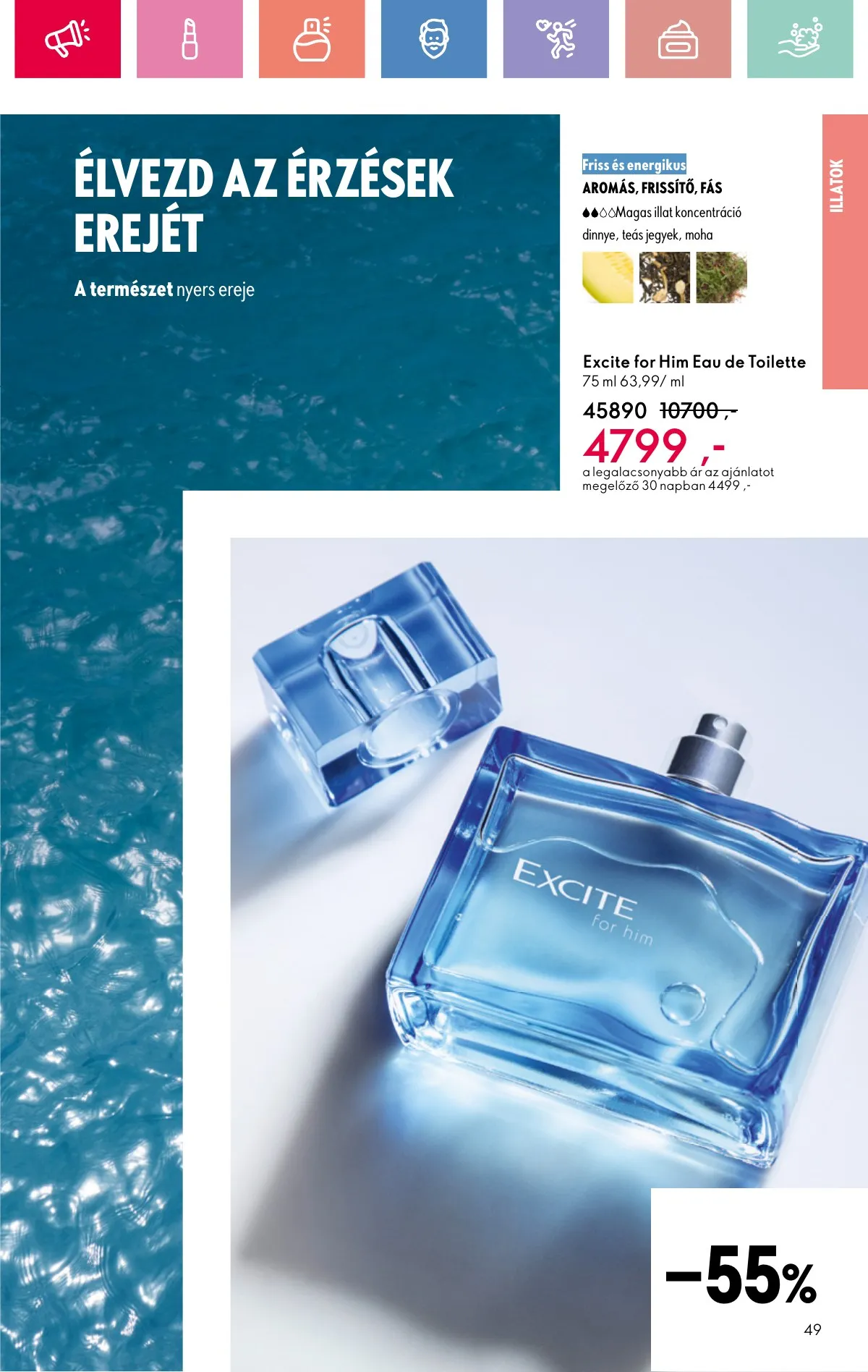 Oriflame akciós újság 08.17–09.06 – 49. oldal