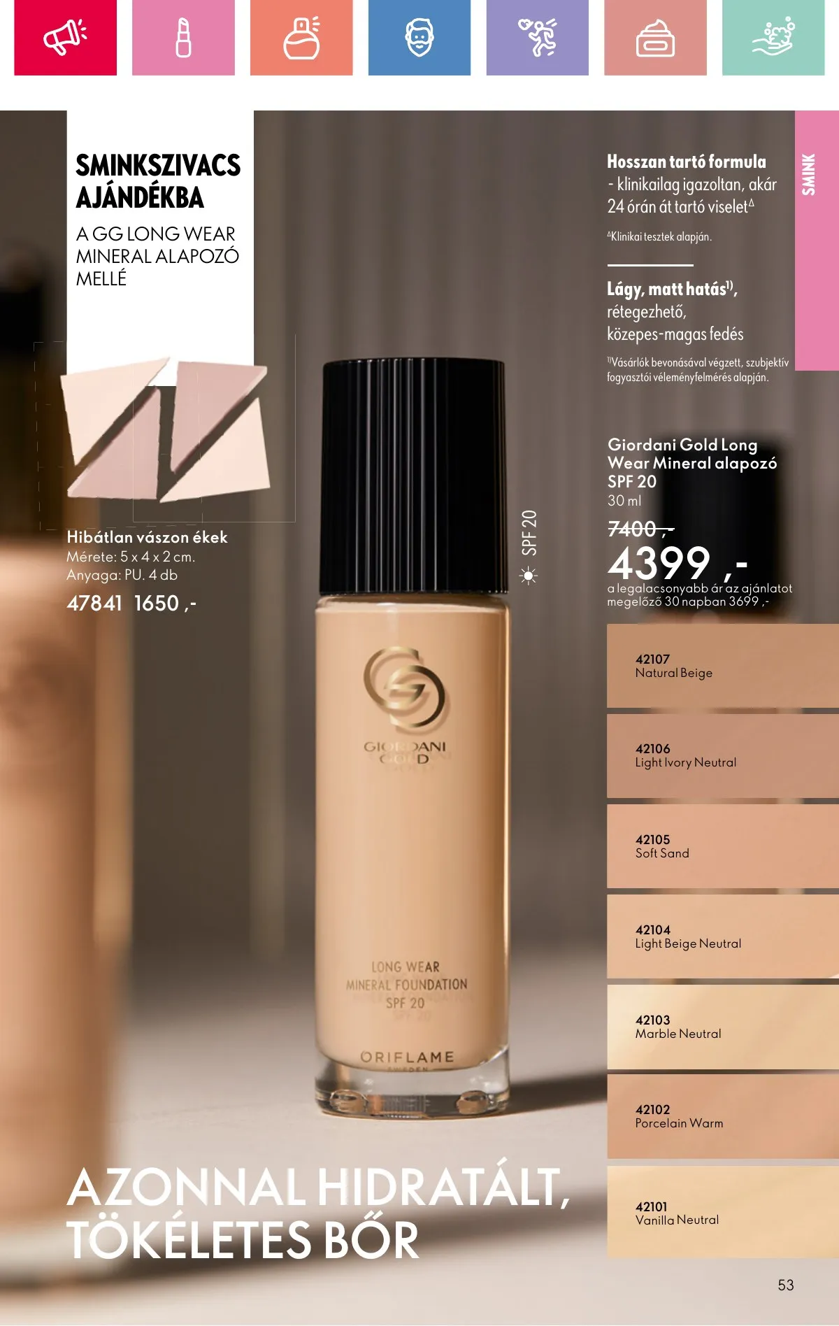 Oriflame akciós újság 08.17–09.06 – 53. oldal