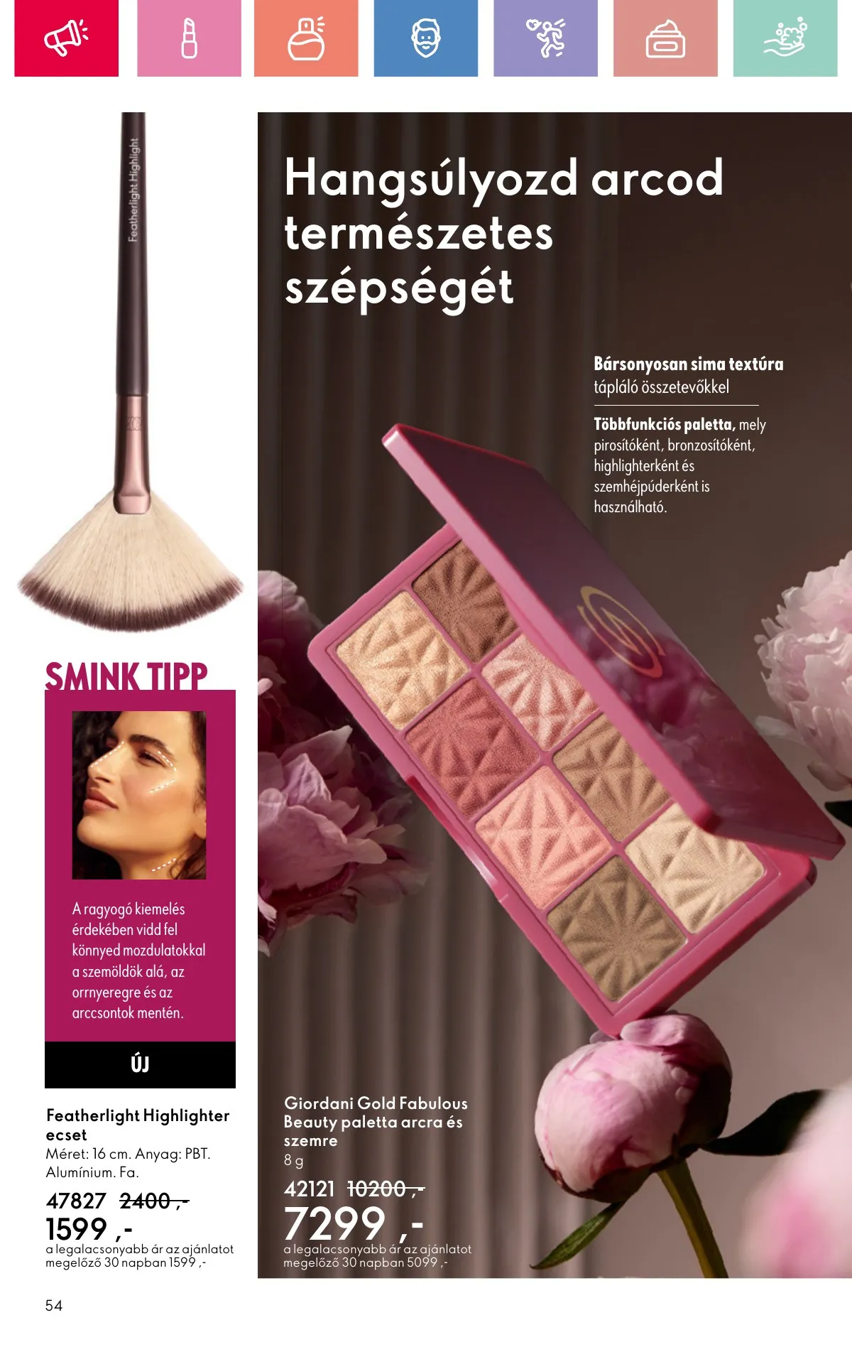 Oriflame akciós újság 08.17–09.06 – 54. oldal