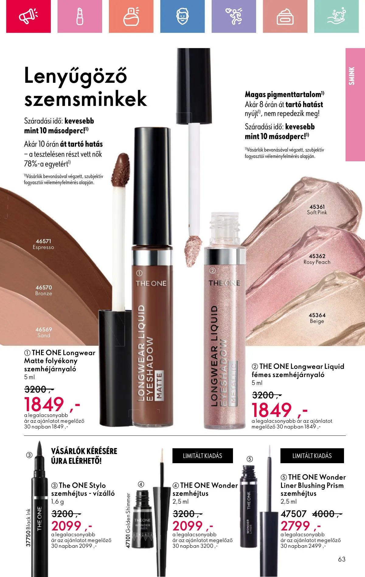 Oriflame akciós újság 08.17–09.06 – 63. oldal