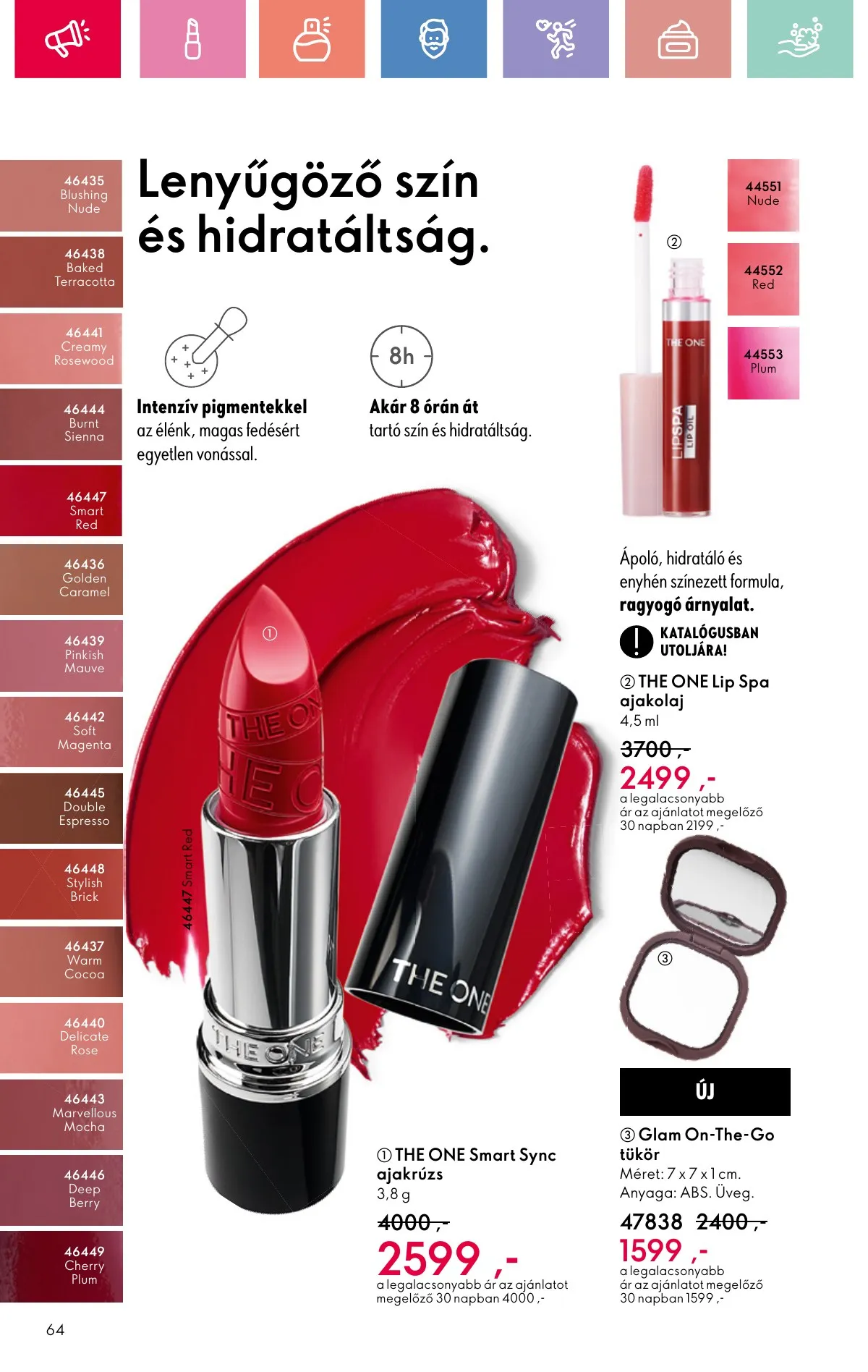 Oriflame akciós újság 08.17–09.06 – 64. oldal