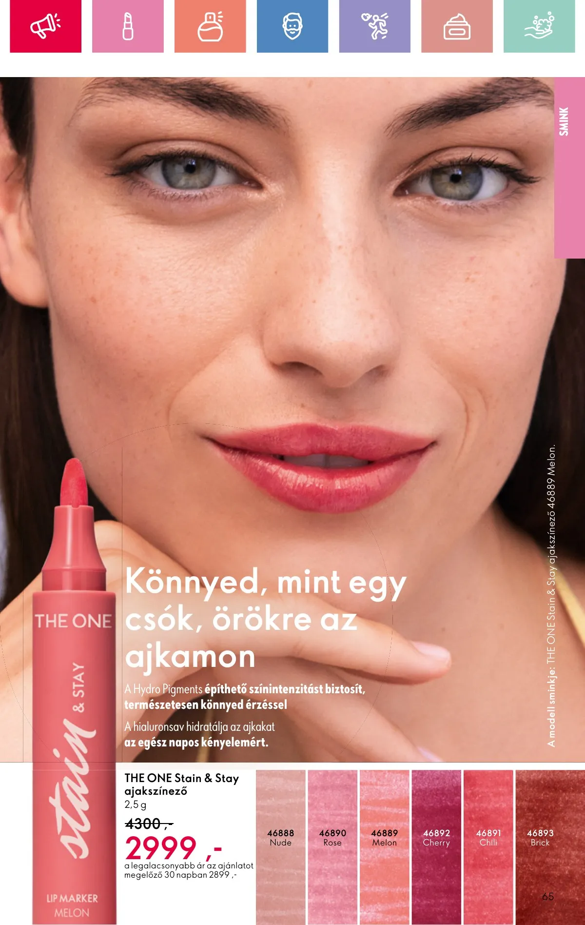 Oriflame akciós újság 08.17–09.06 – 65. oldal