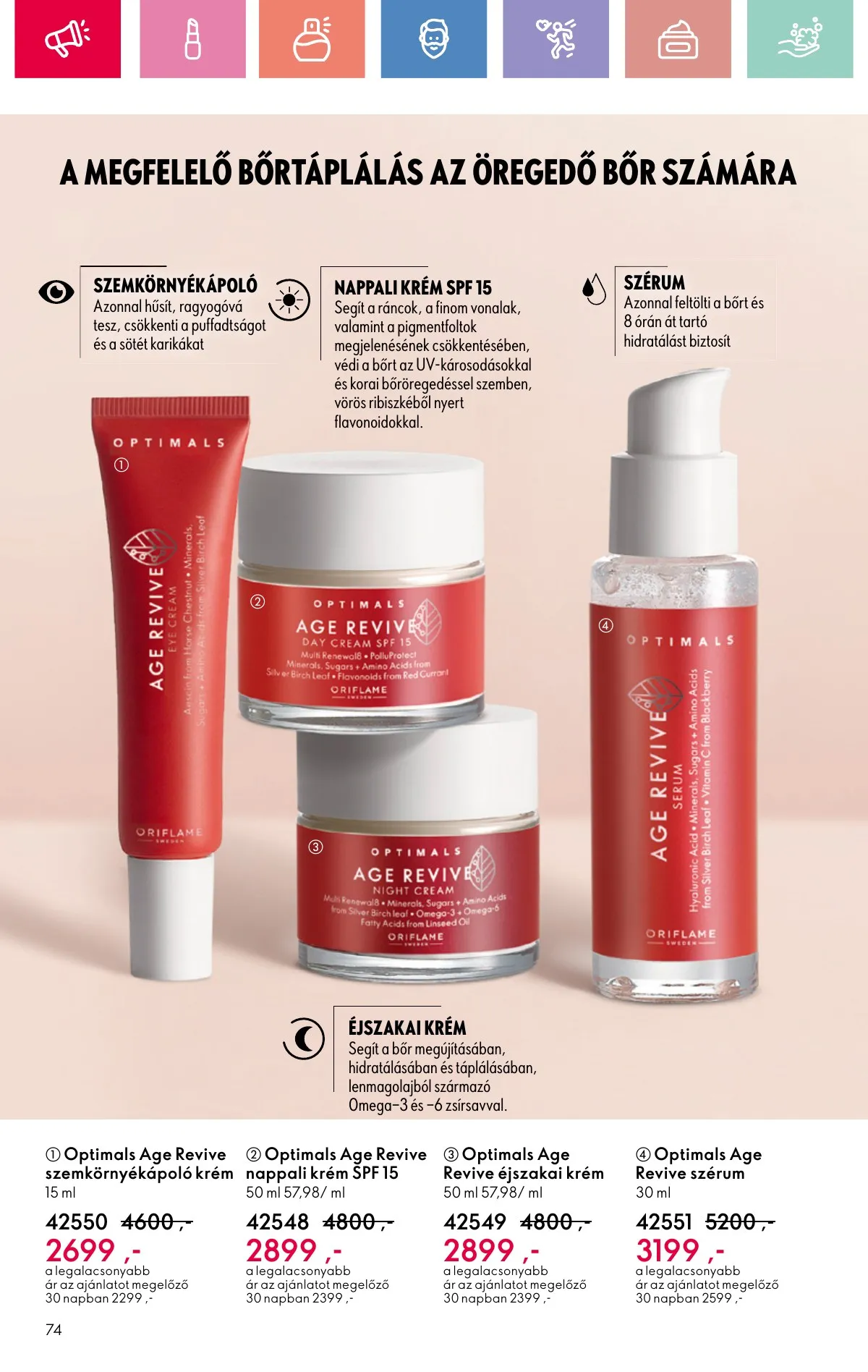 Oriflame akciós újság 08.17–09.06 – 74. oldal