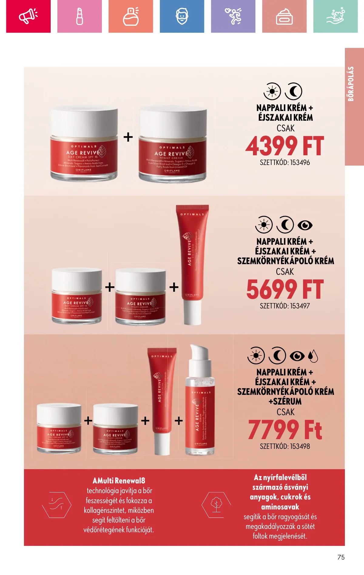 Oriflame akciós újság 08.17–09.06 – 75. oldal