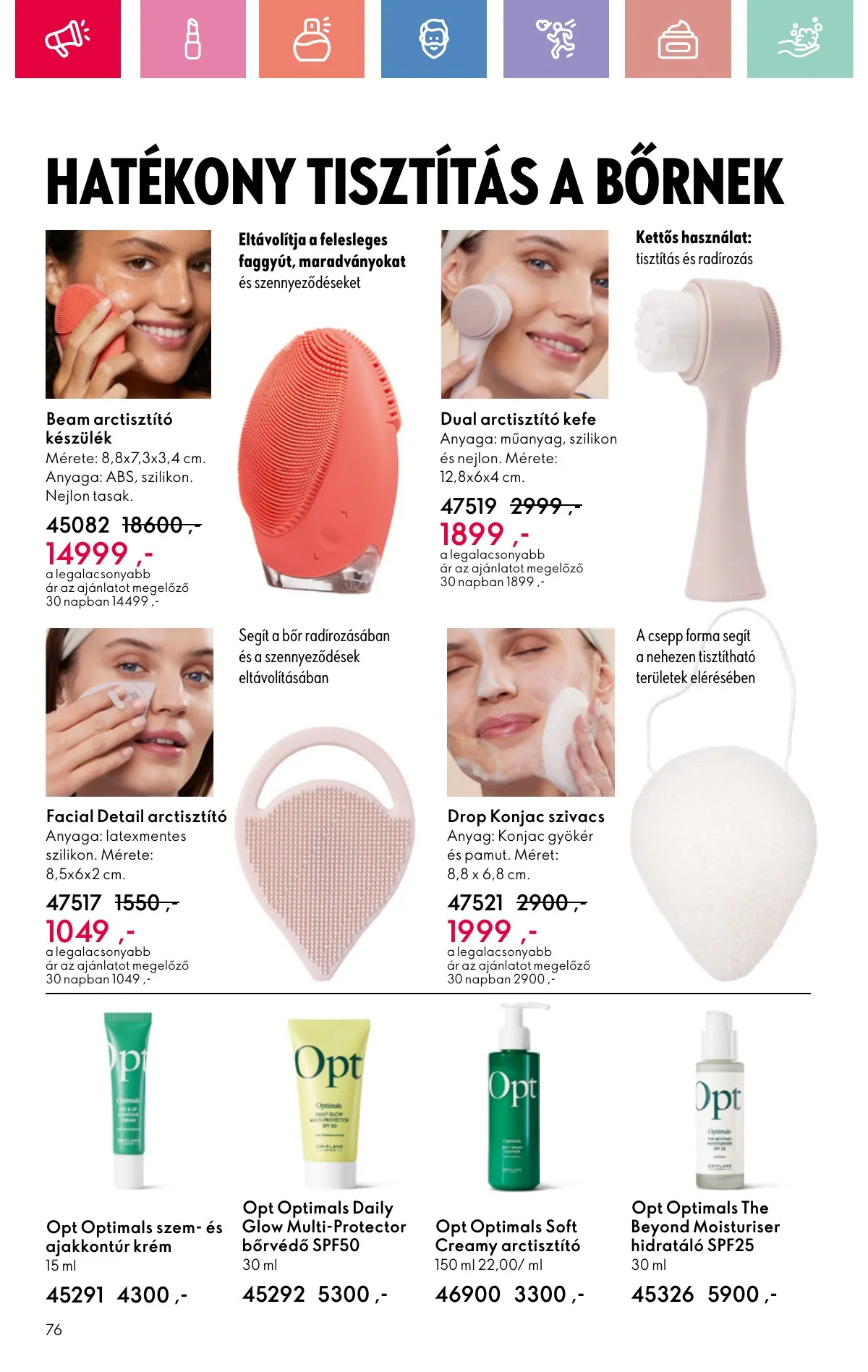Oriflame akciós újság 08.17–09.06 – 76. oldal