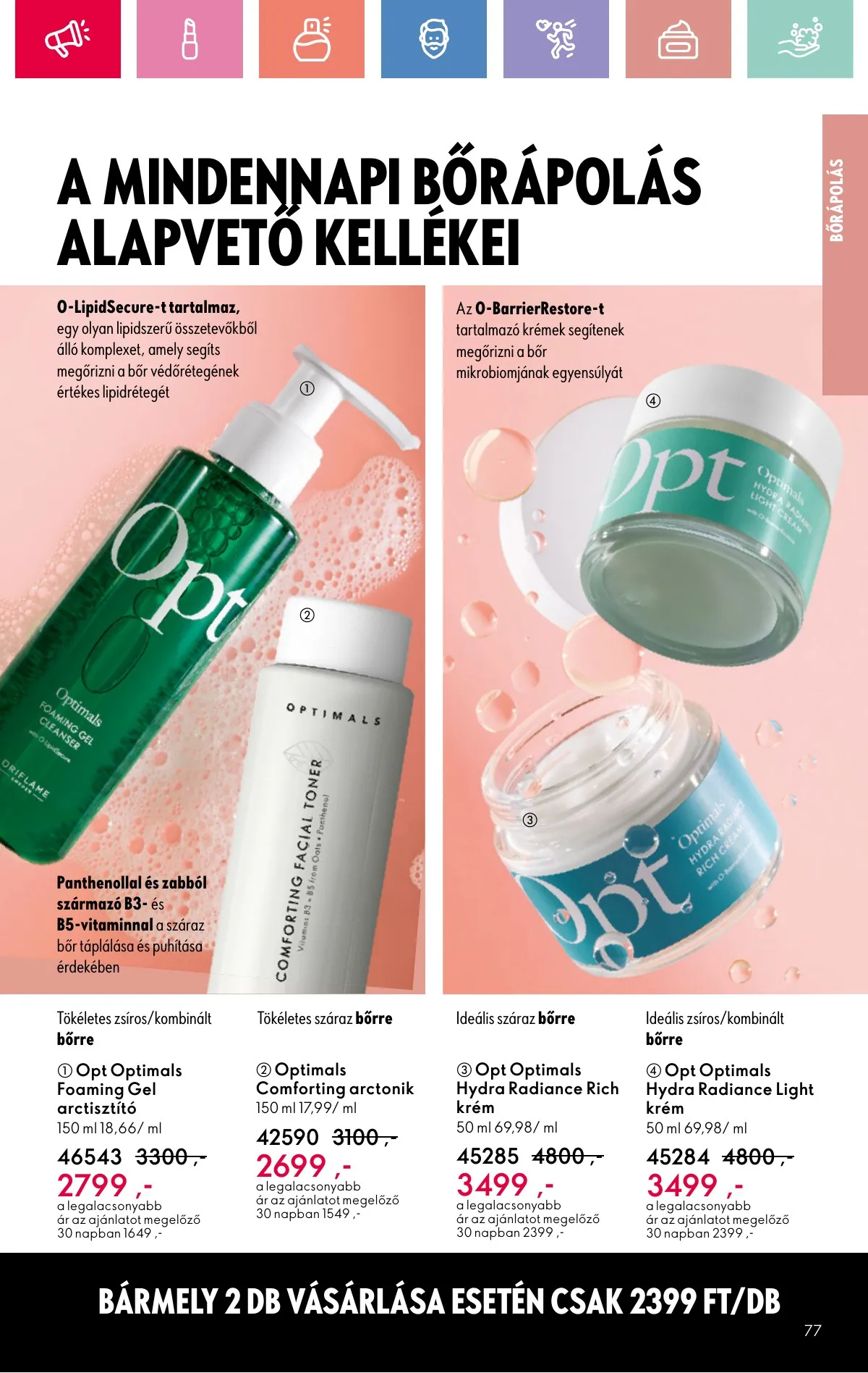 Oriflame akciós újság 08.17–09.06 – 77. oldal