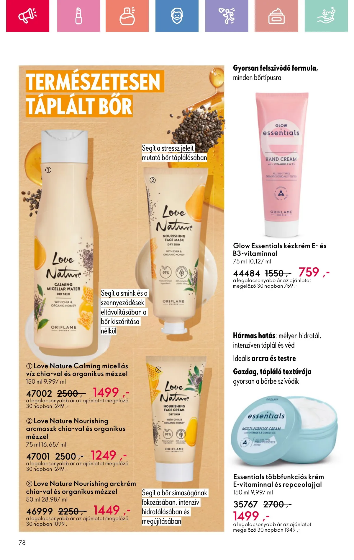 Oriflame akciós újság 08.17–09.06 – 78. oldal
