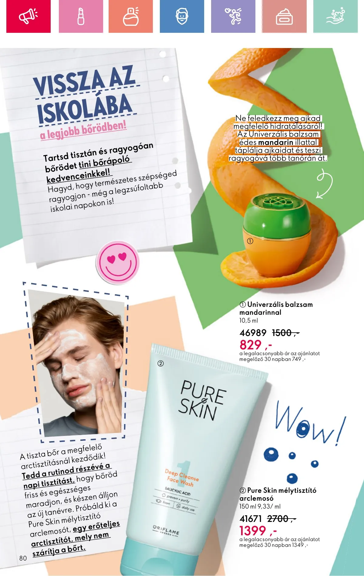 Oriflame akciós újság 08.17–09.06 – 80. oldal