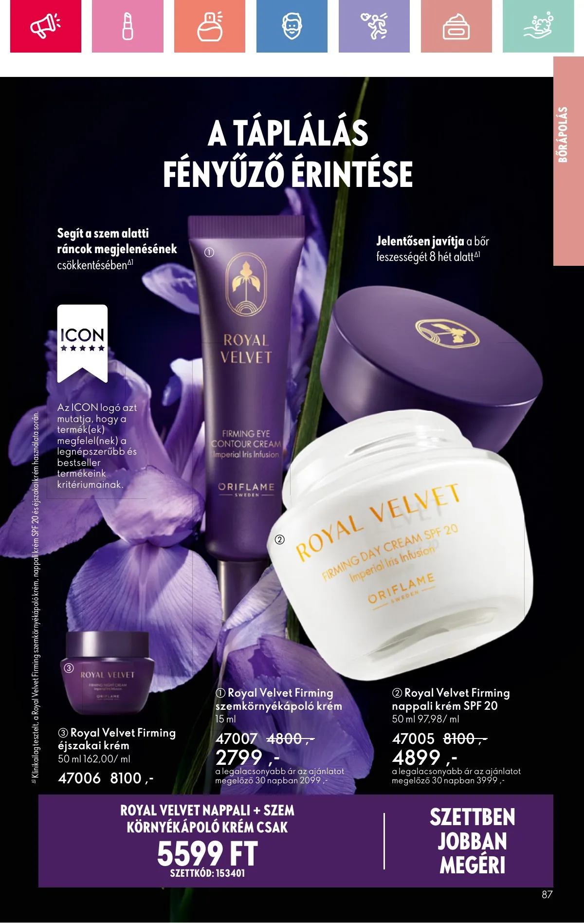 Oriflame akciós újság 08.17–09.06 – 87. oldal