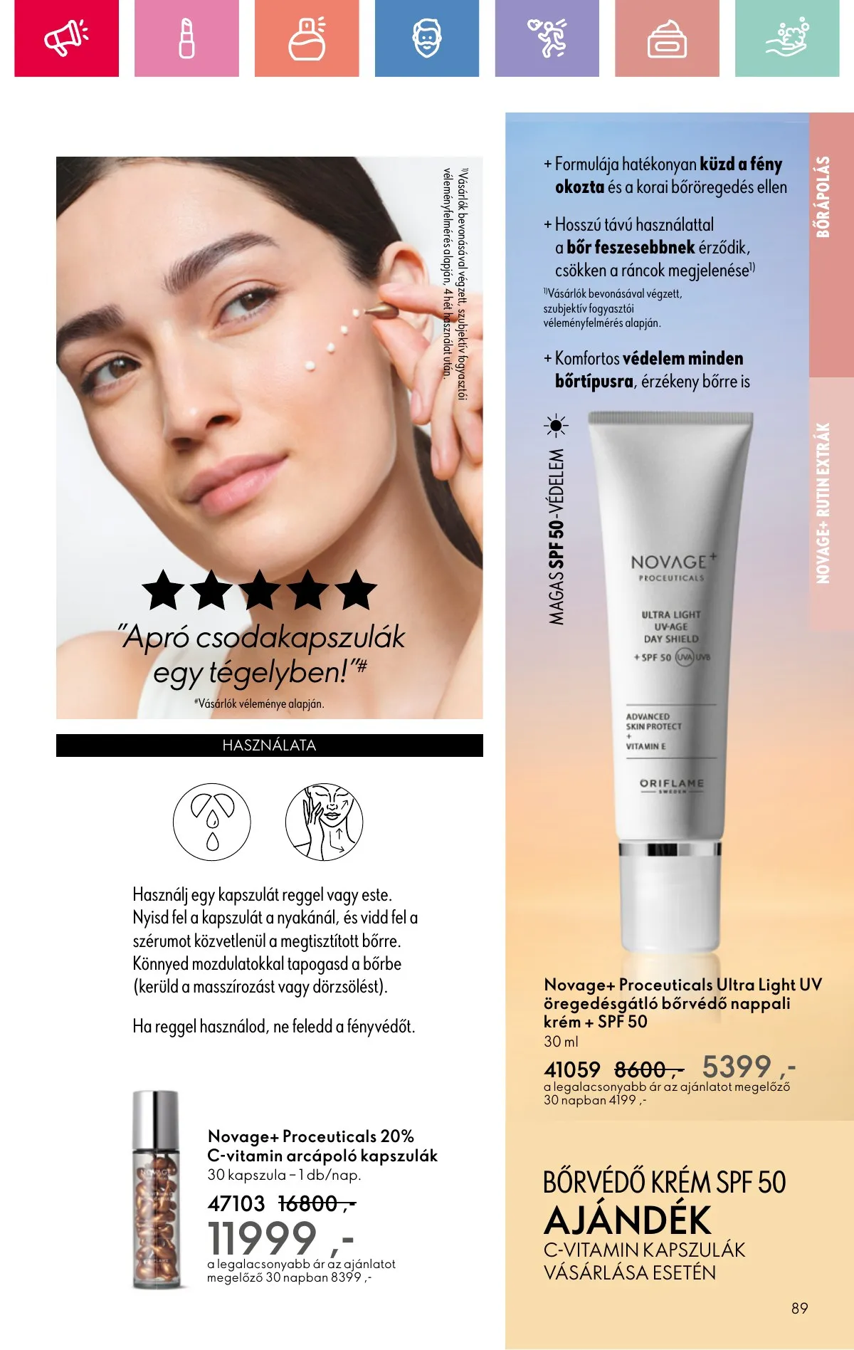 Oriflame akciós újság 08.17–09.06 – 89. oldal