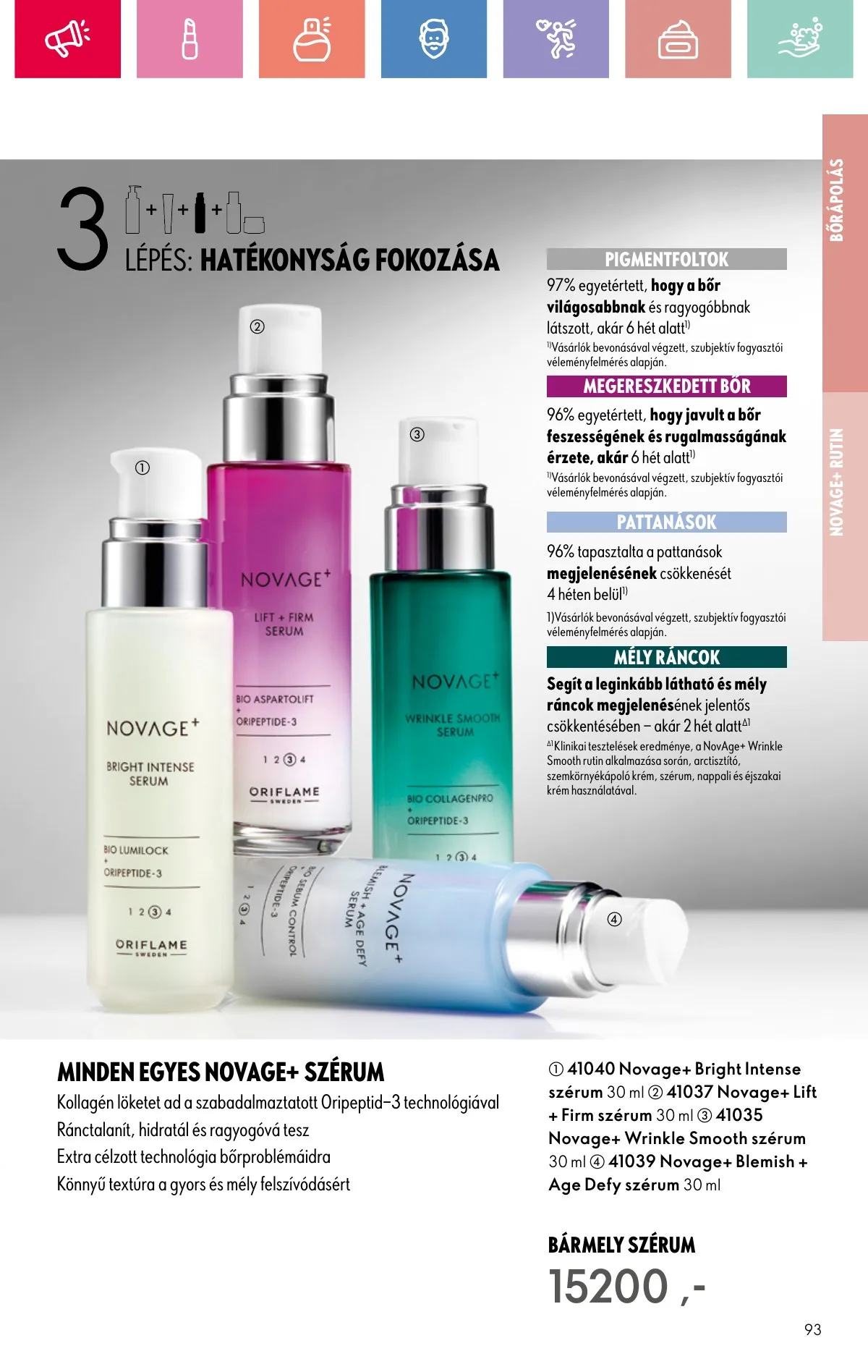Oriflame akciós újság 08.17–09.06 – 93. oldal