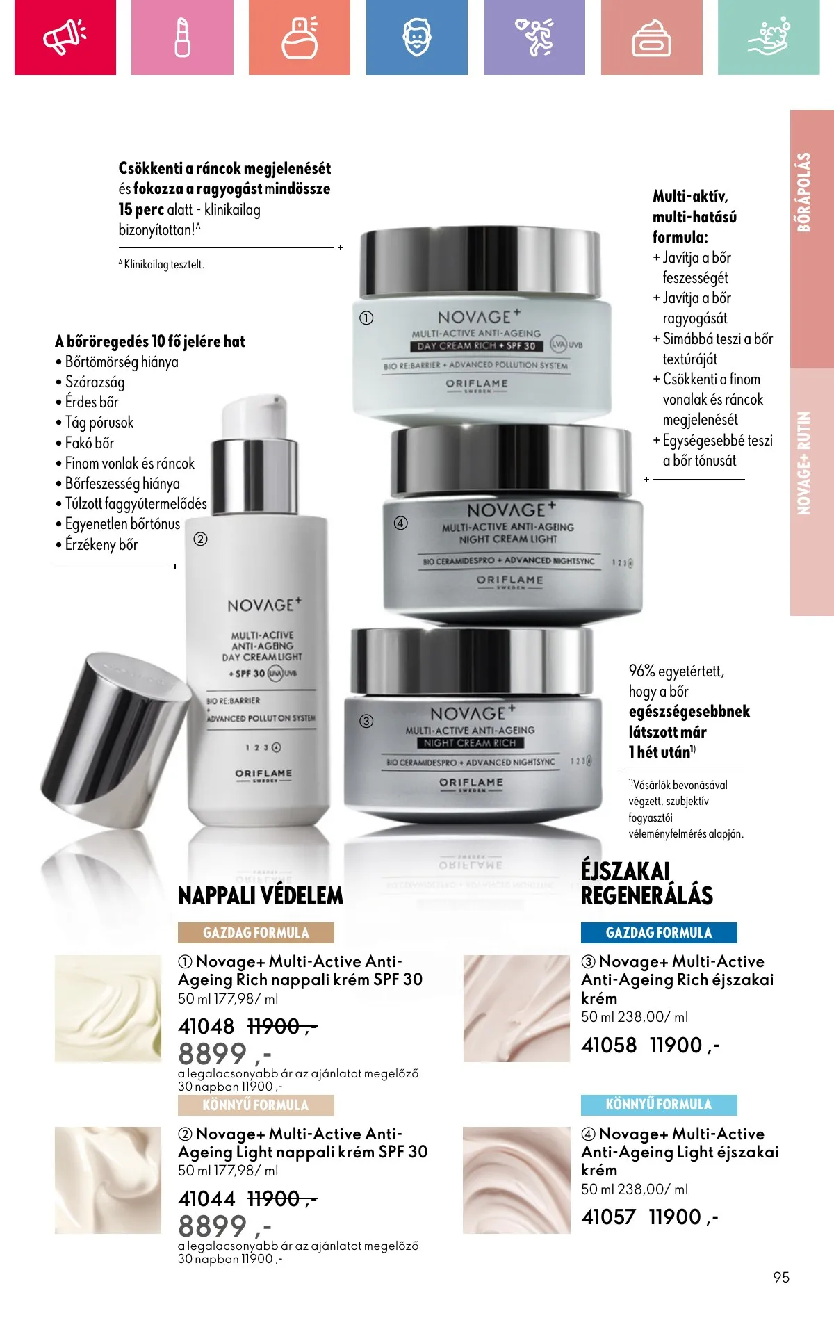 Oriflame akciós újság 08.17–09.06 – 95. oldal