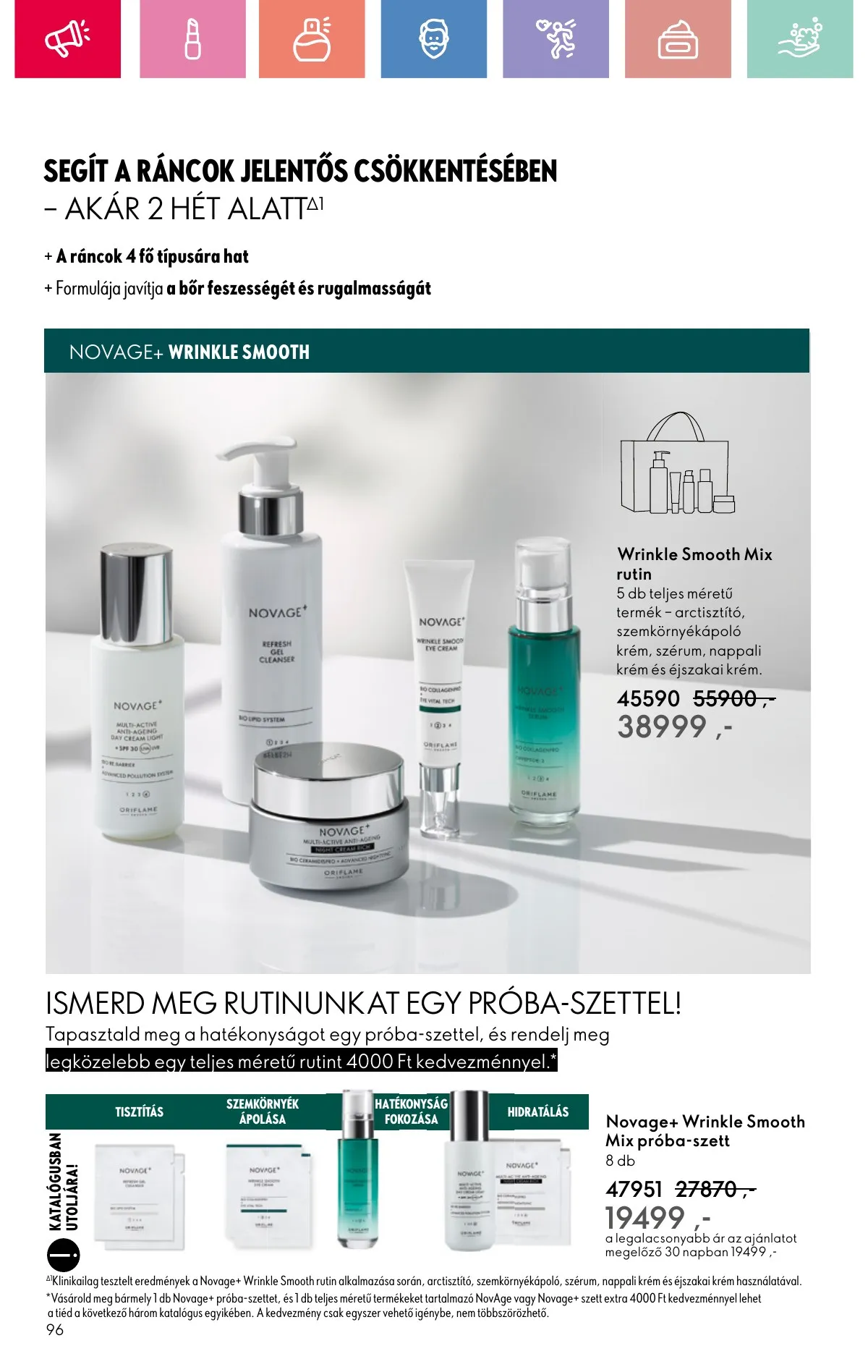 Oriflame akciós újság 08.17–09.06 – 96. oldal