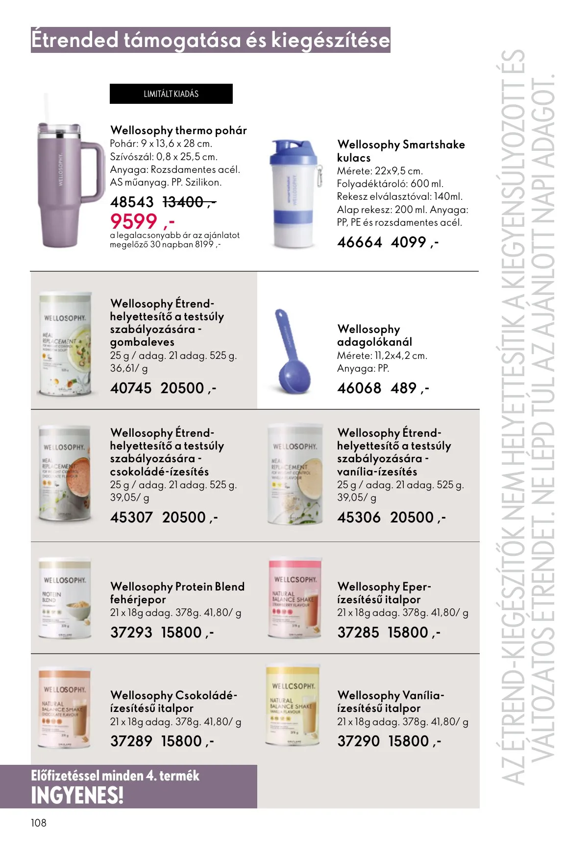 Oriflame akciós újság 09.07–09.30 – 108. oldal