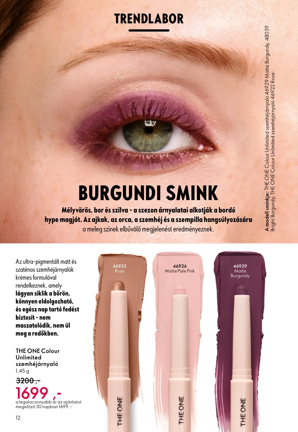 Oriflame akciós újság 09.07–09.30 – 12. oldal
