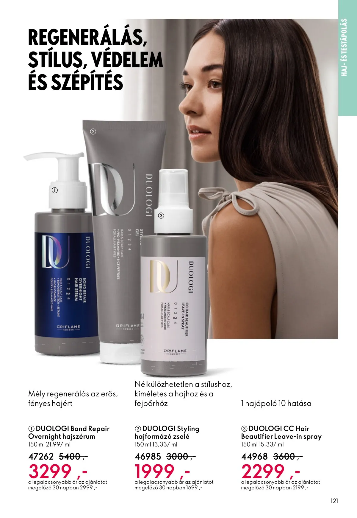 Oriflame akciós újság 09.07–09.30 – 121. oldal
