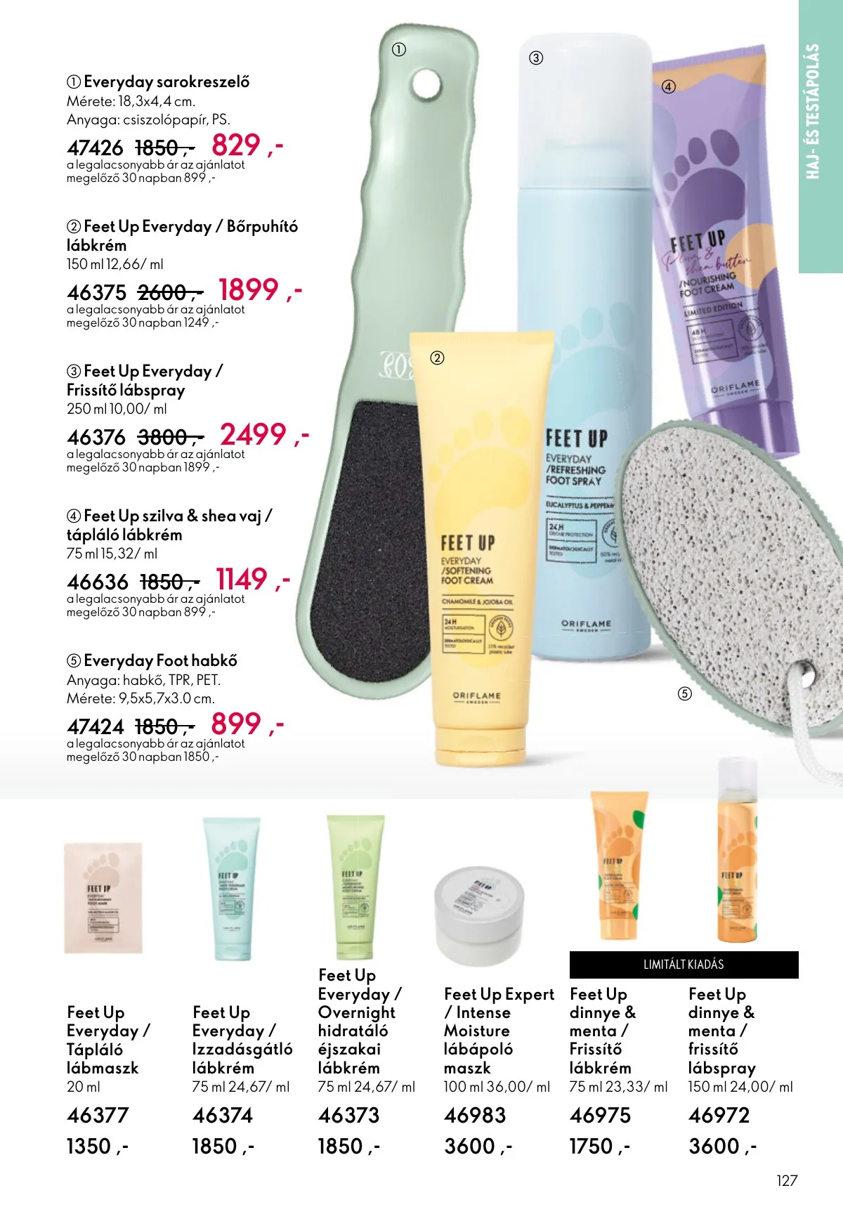 Oriflame akciós újság 09.07–09.30 – 127. oldal