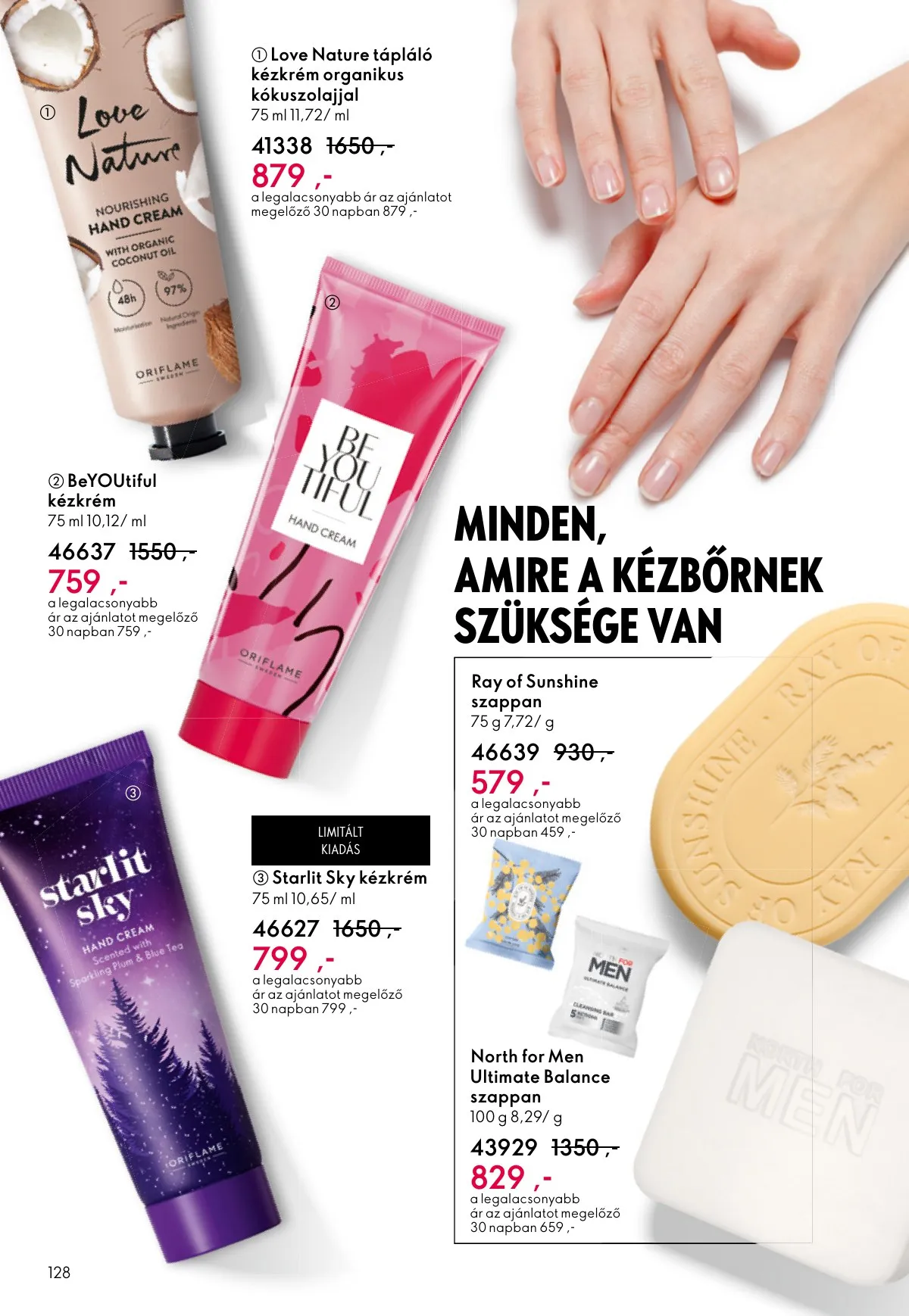 Oriflame akciós újság 09.07–09.30 – 128. oldal