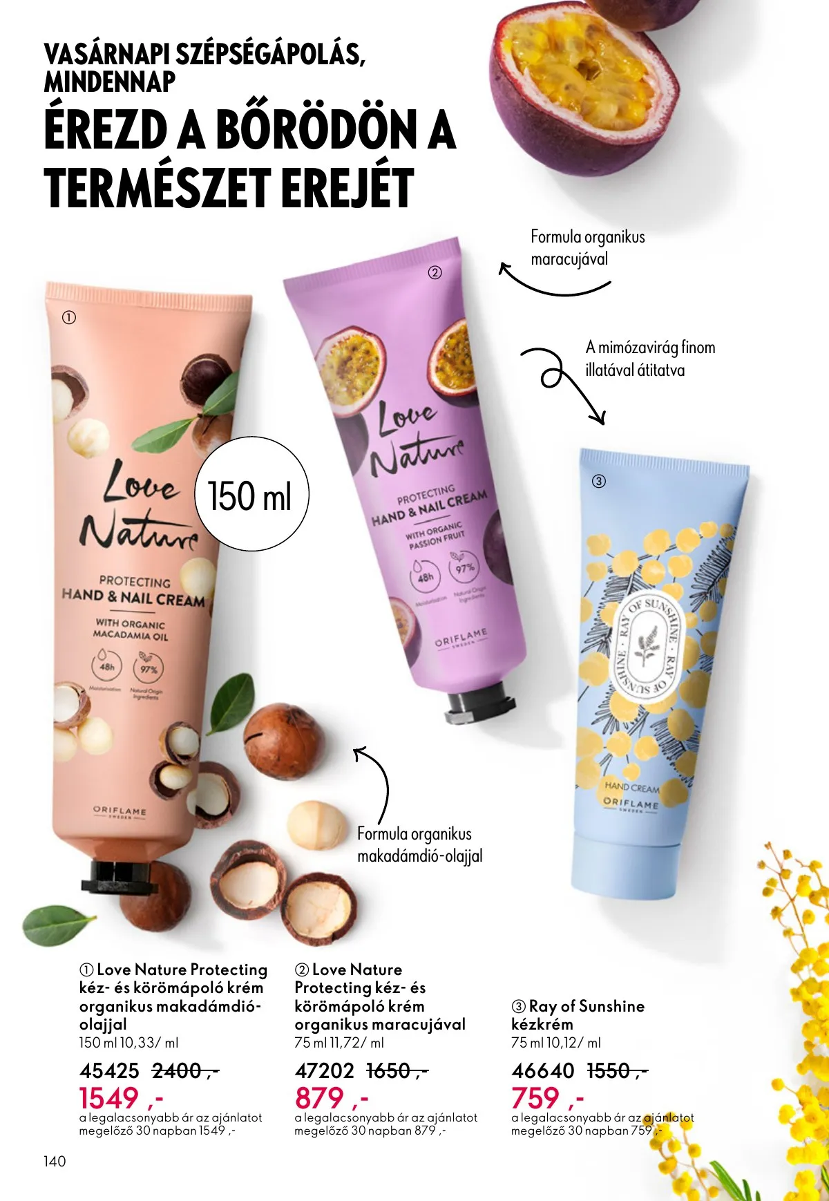 Oriflame akciós újság 09.07–09.30 – 140. oldal