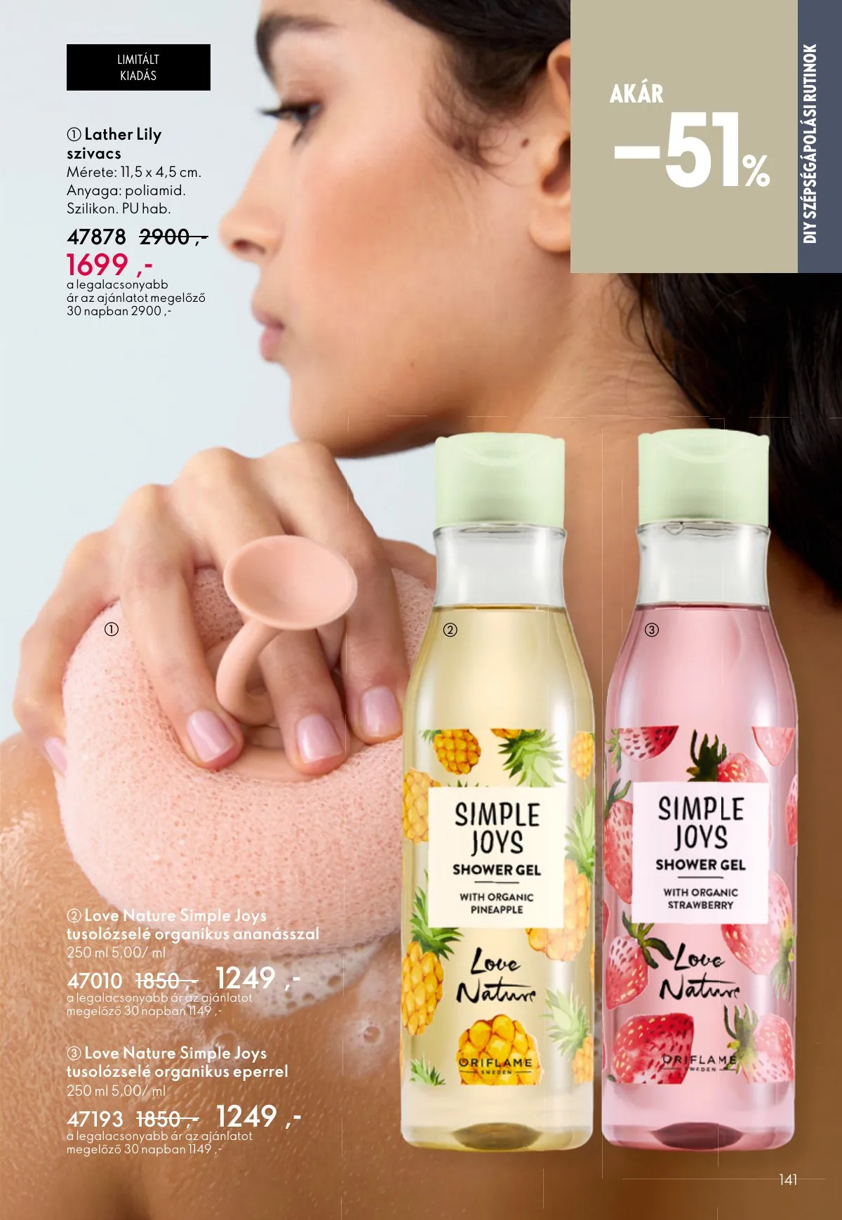 Oriflame akciós újság 09.07–09.30 – 141. oldal