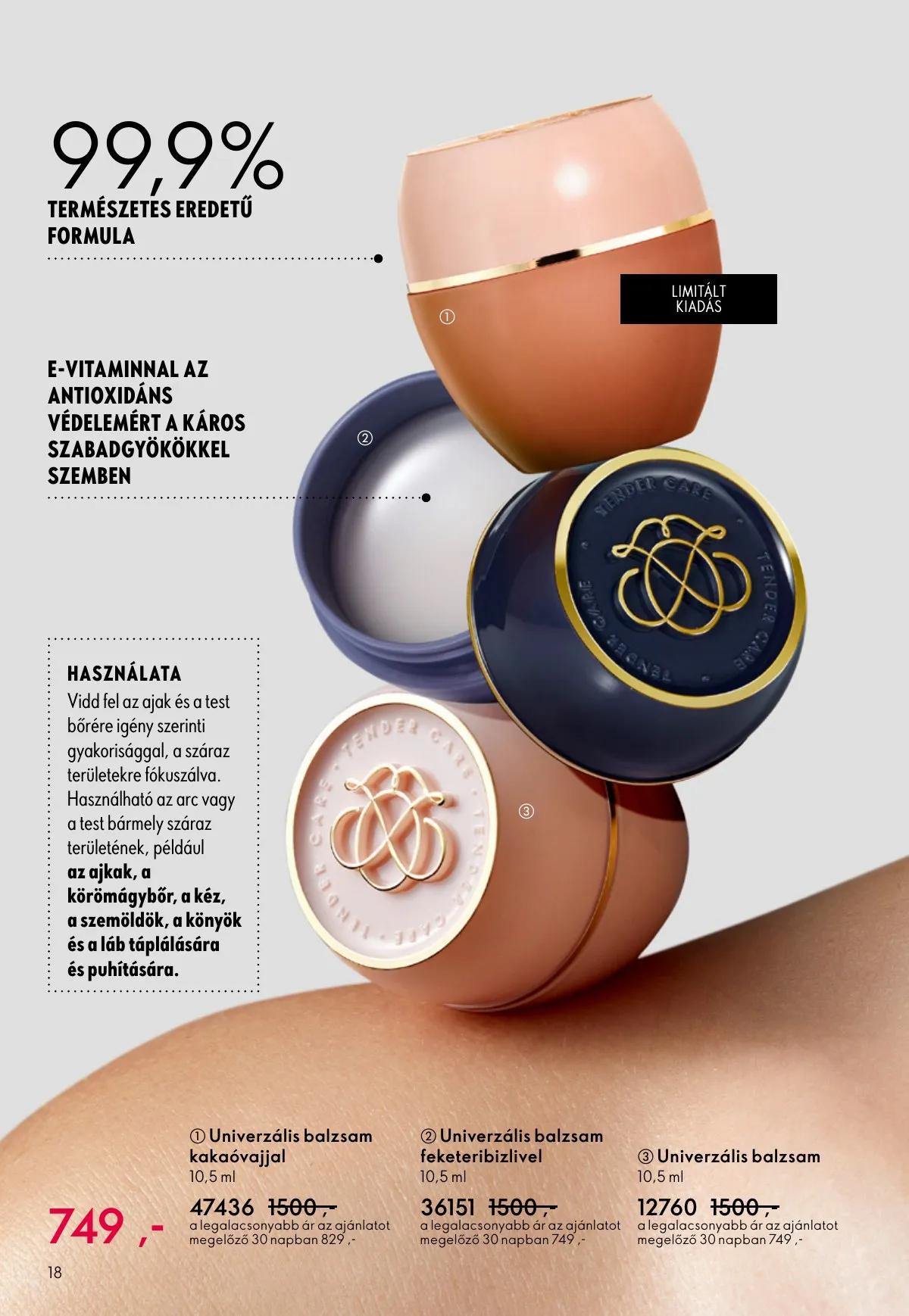Oriflame akciós újság 09.07–09.30 – 18. oldal