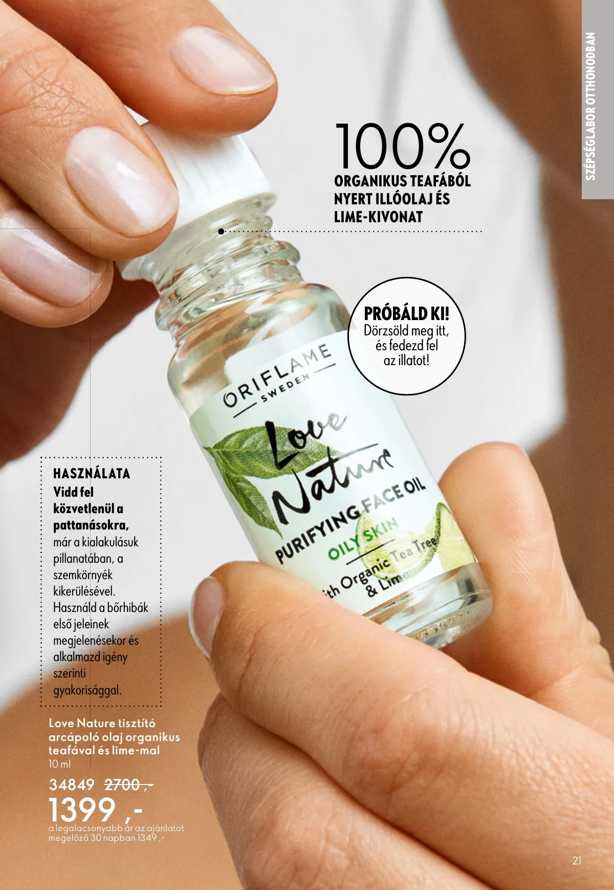 Oriflame akciós újság 09.07–09.30 – 21. oldal