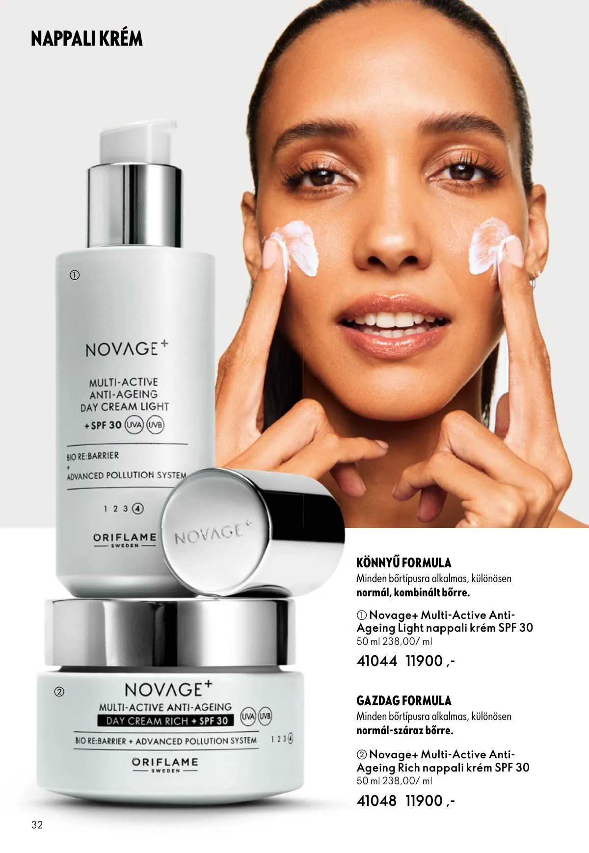 Oriflame akciós újság 09.07–09.30 – 32. oldal