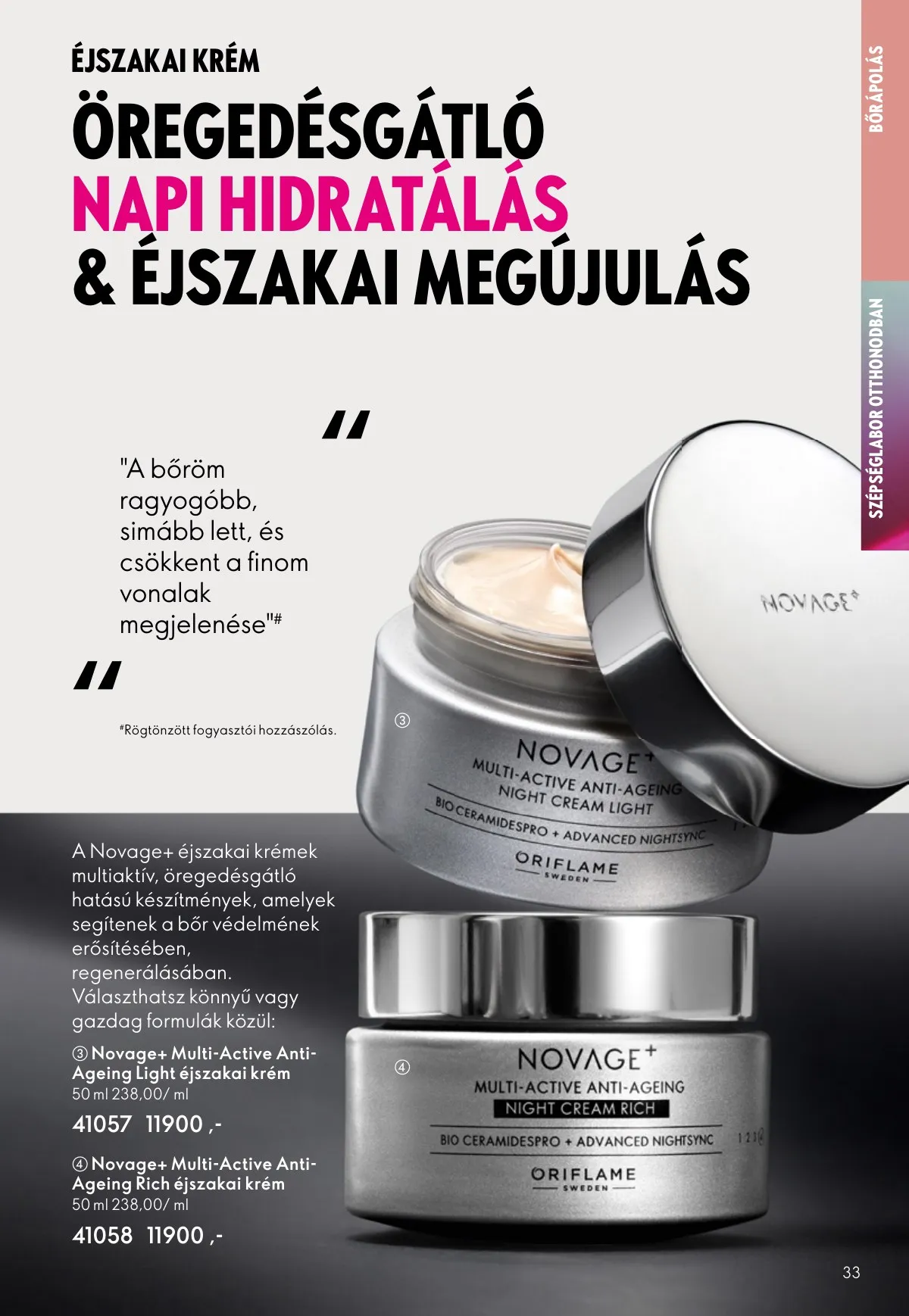 Oriflame akciós újság 09.07–09.30 – 33. oldal
