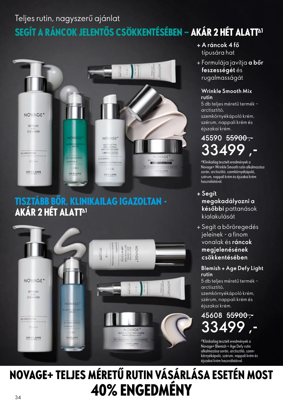 Oriflame akciós újság 09.07–09.30 – 34. oldal