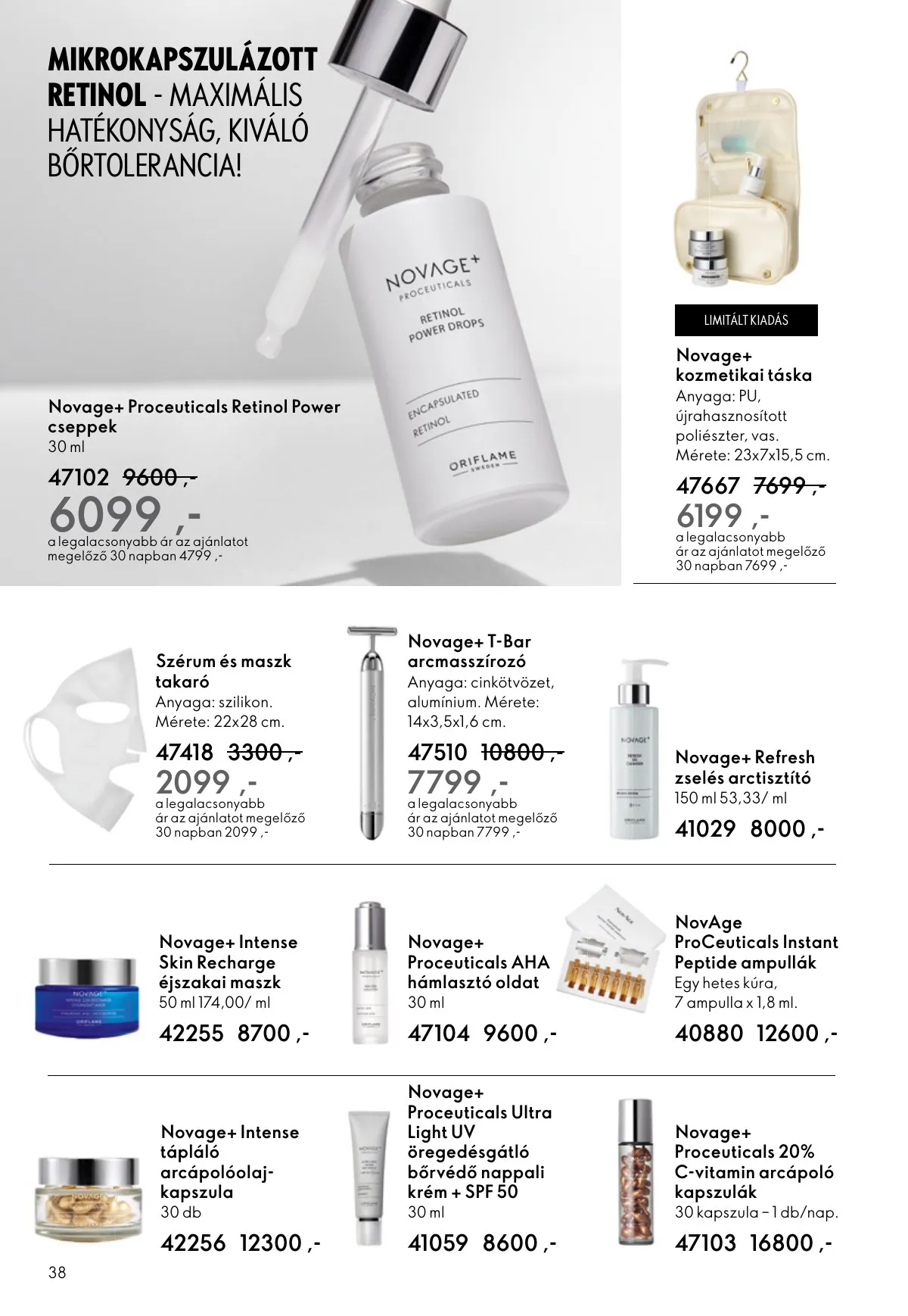 Oriflame akciós újság 09.07–09.30 – 38. oldal